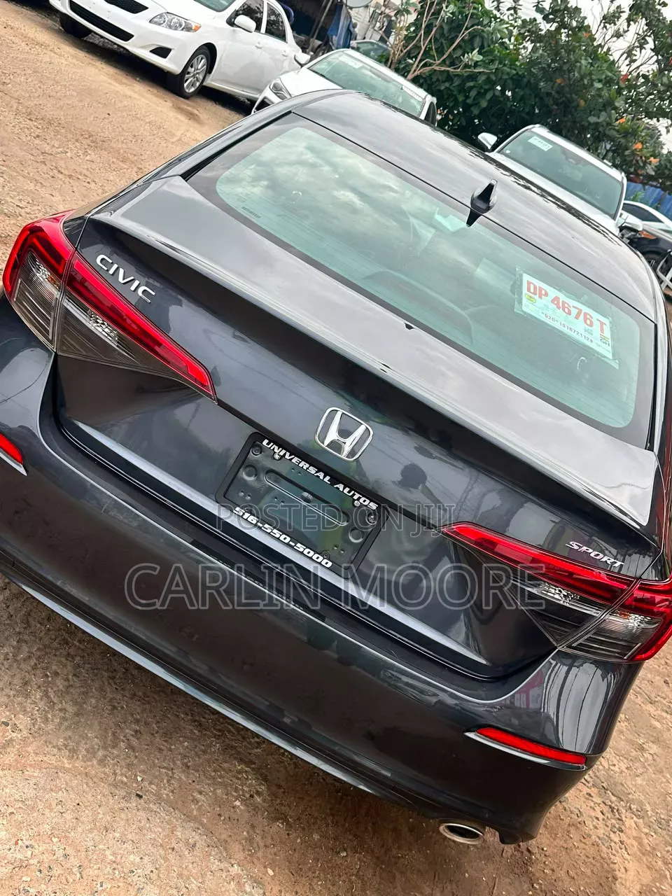 Honda Civic Sport CVT 2024 Black