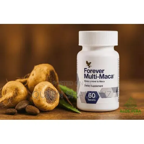 Forever Multi Maca 60 Tablets ~Natural Energy and Stamina for Men
