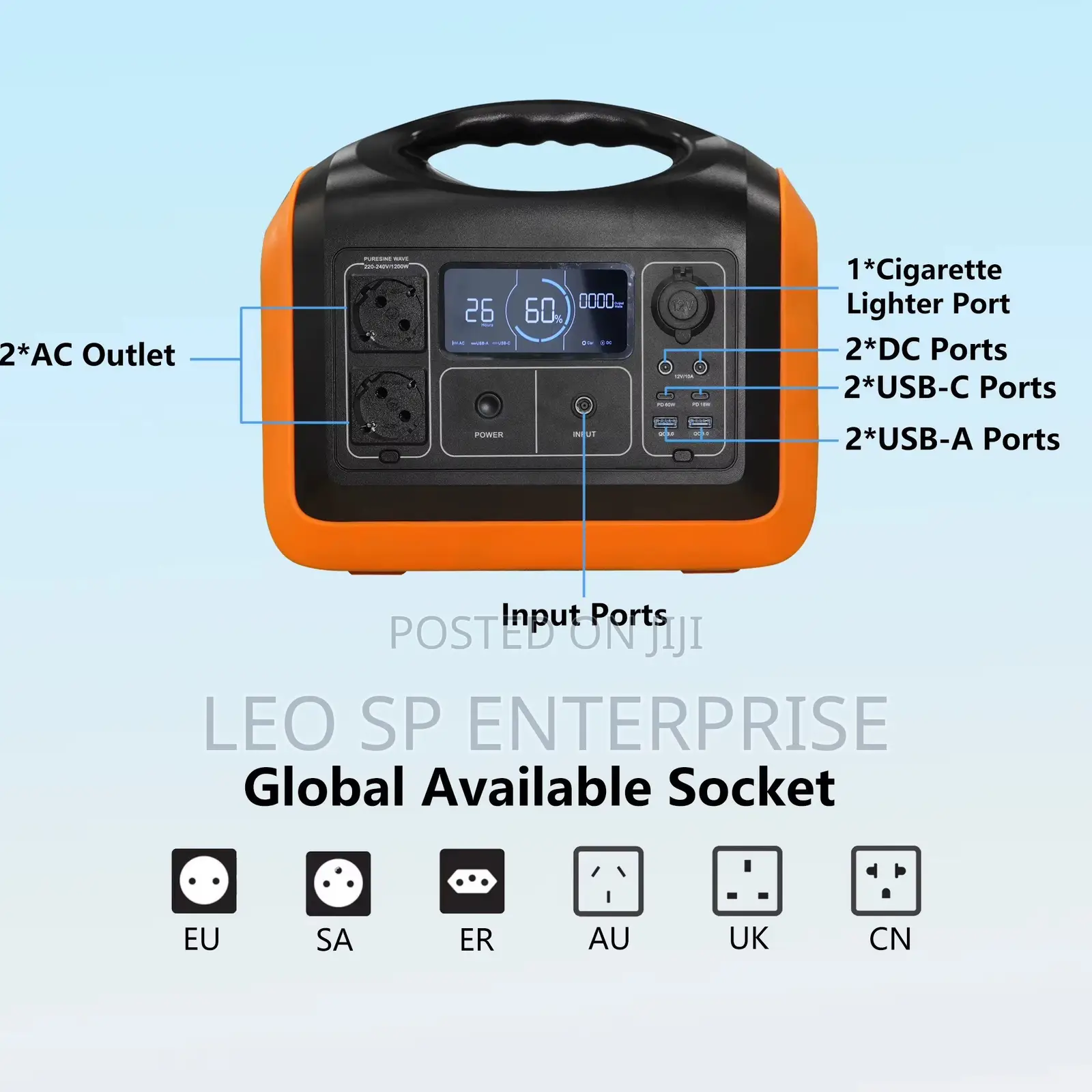 Power Station 1200w for Sale