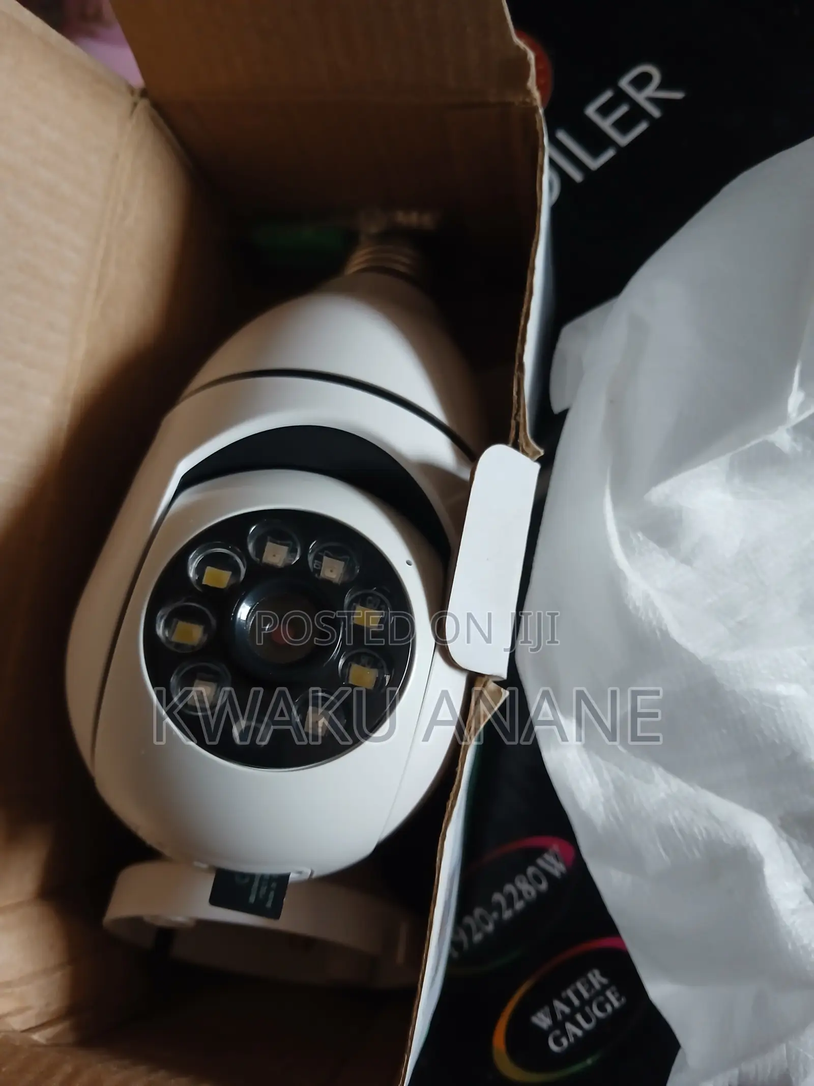 Wifi Smart Bulb Camera
