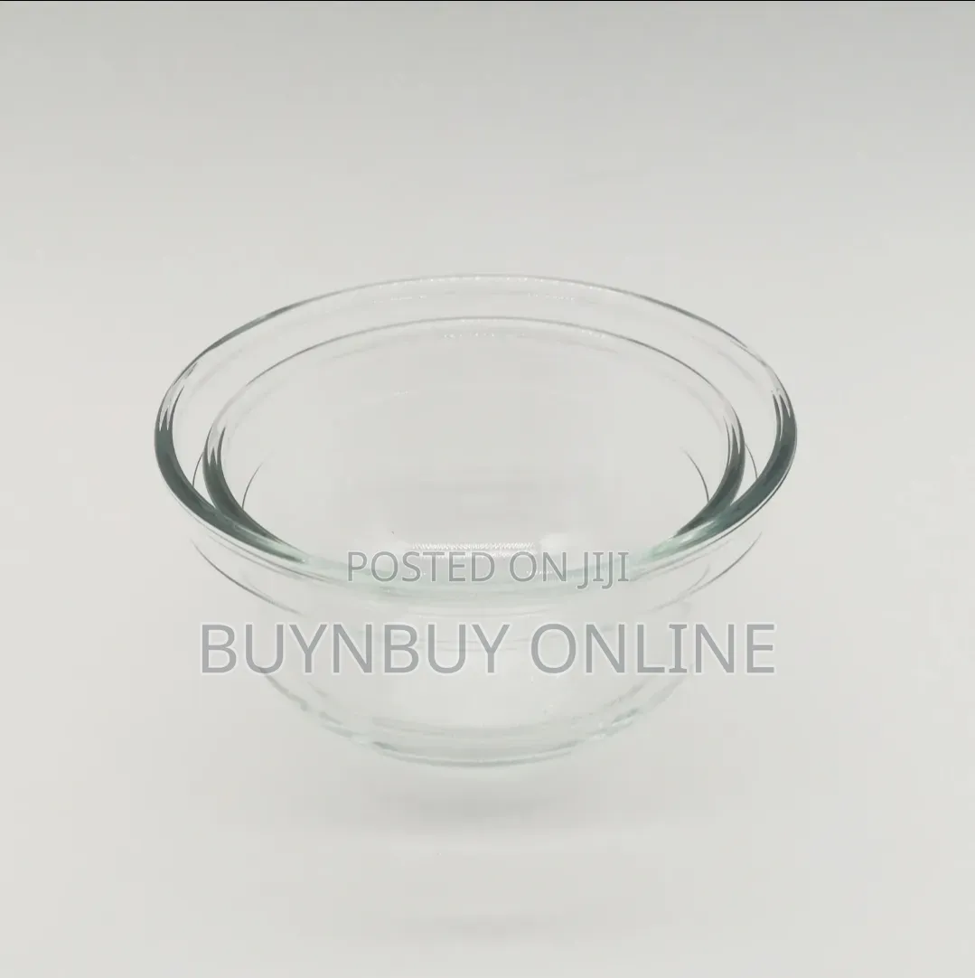 3 PCS Food Glass Bowl Set