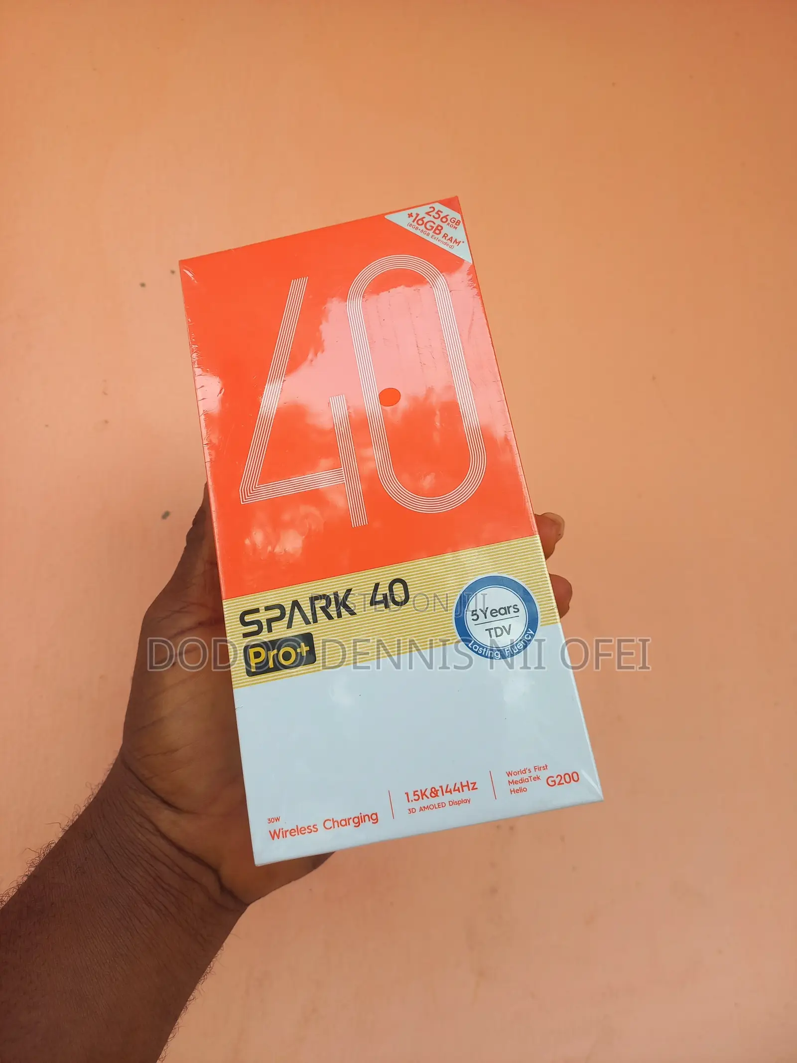 New Tecno Spark 40 Pro+ 256 GB White