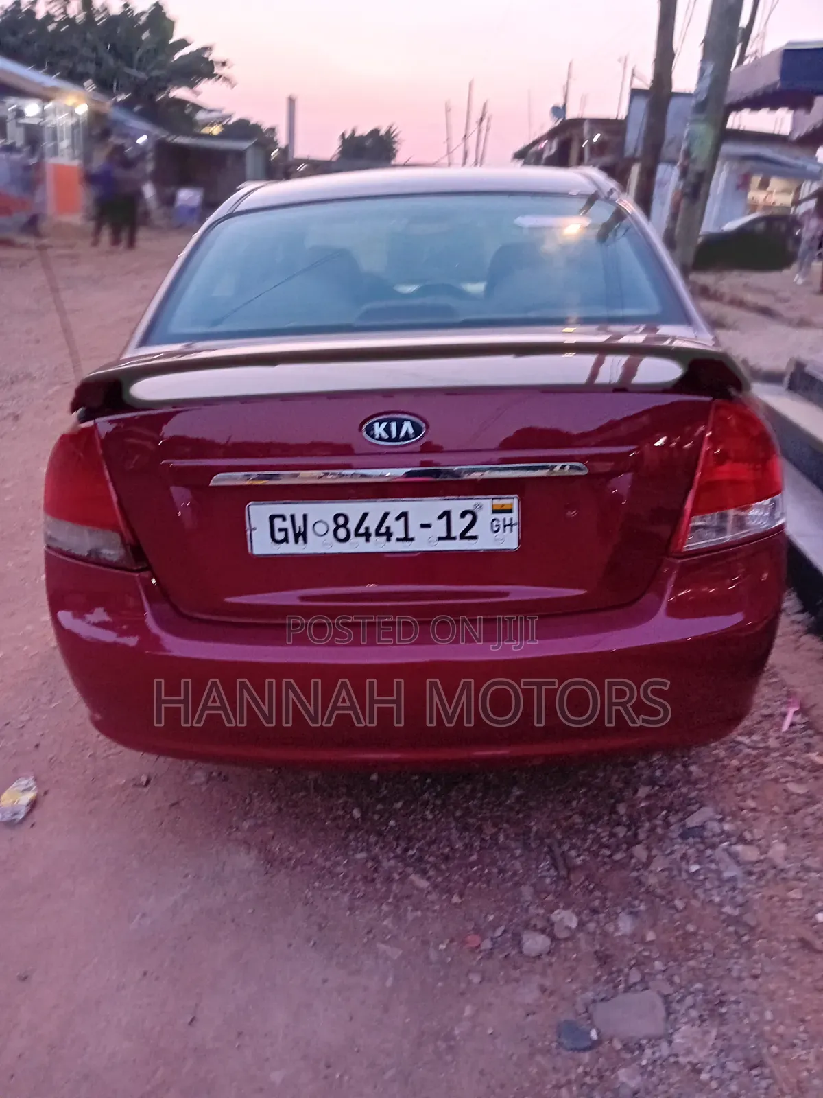 Kia Spectra 2007 Red