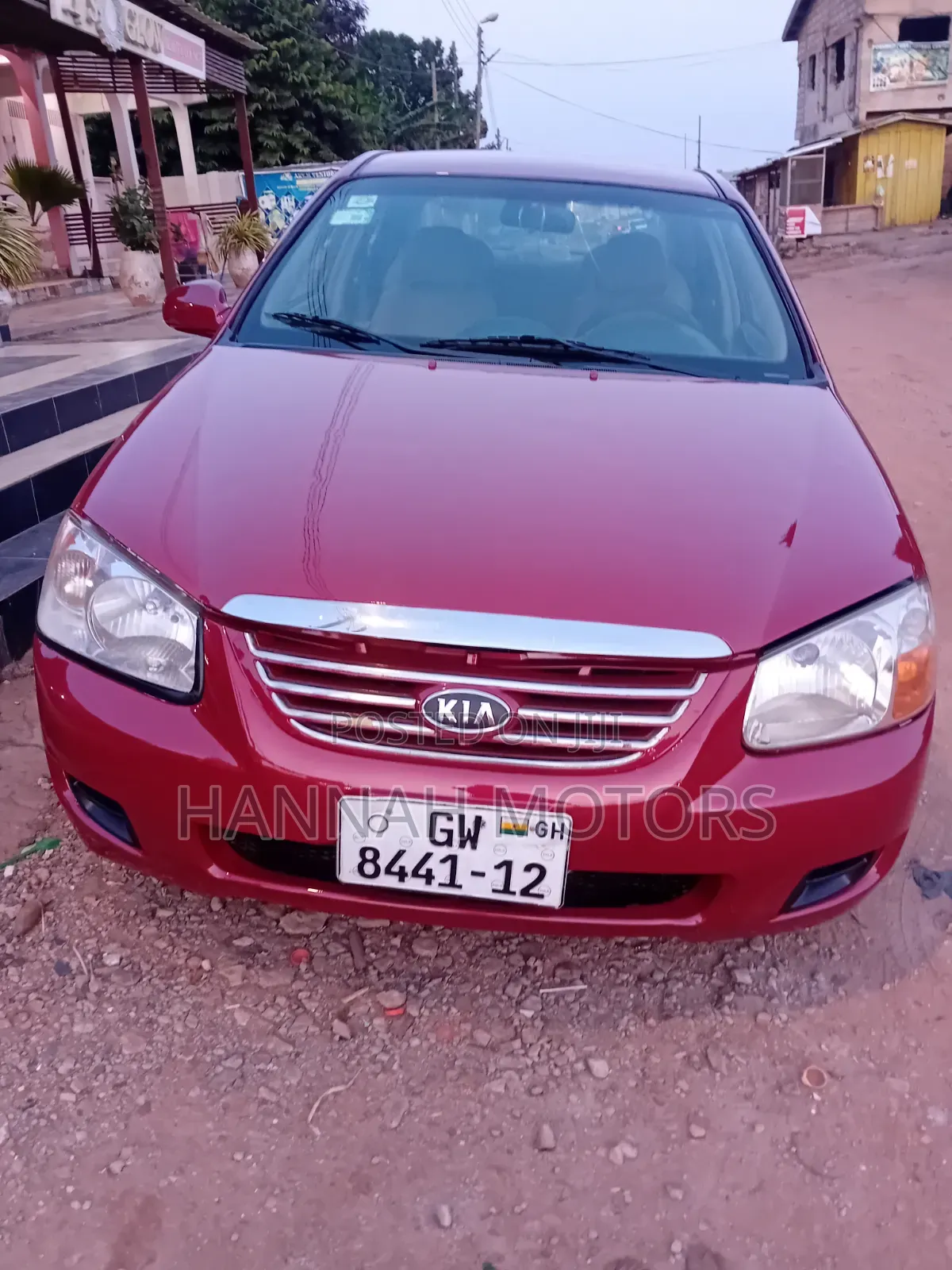 Kia Spectra 2007 Red