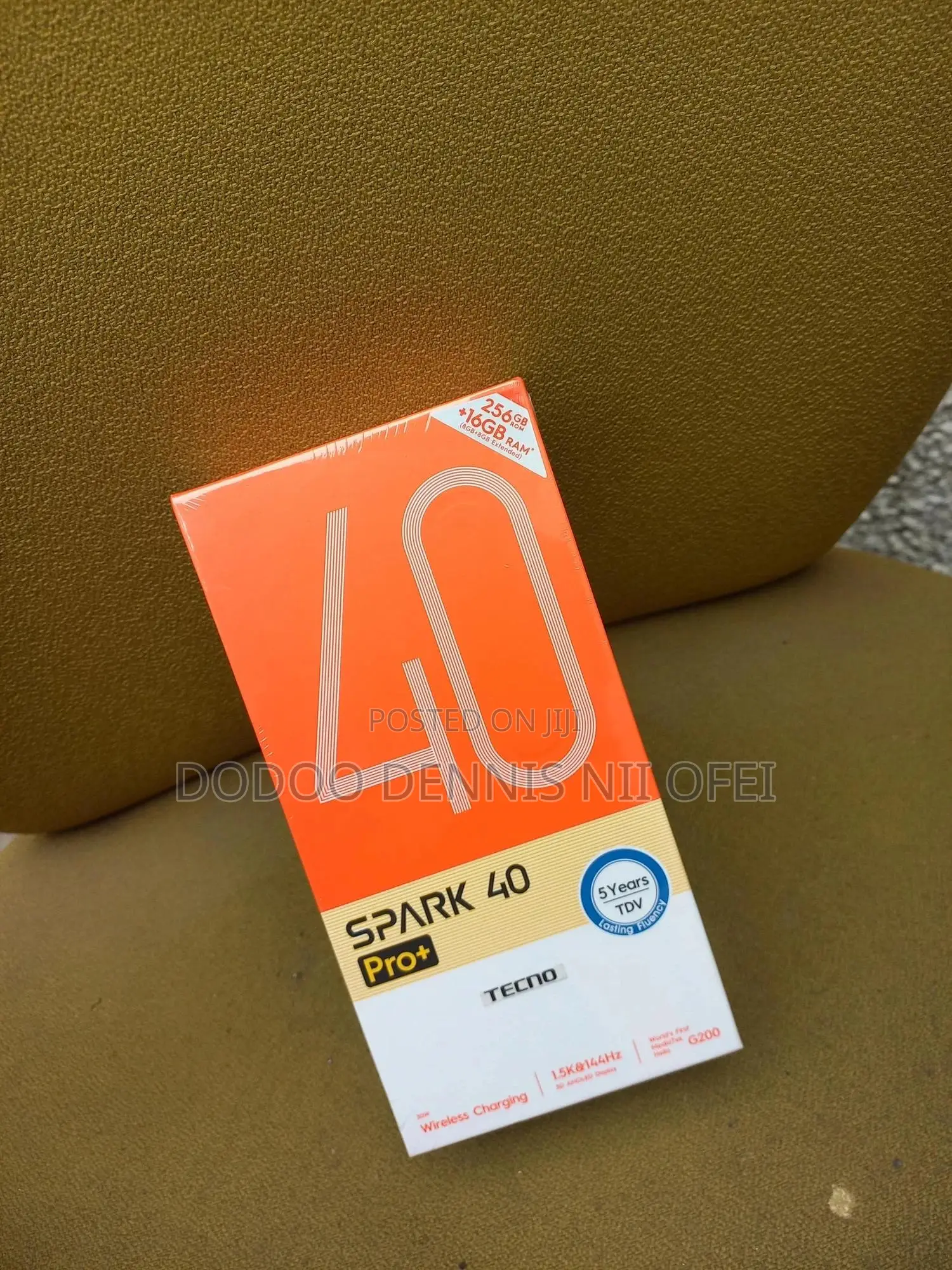 New Tecno Spark 40 Pro+ 256 GB White