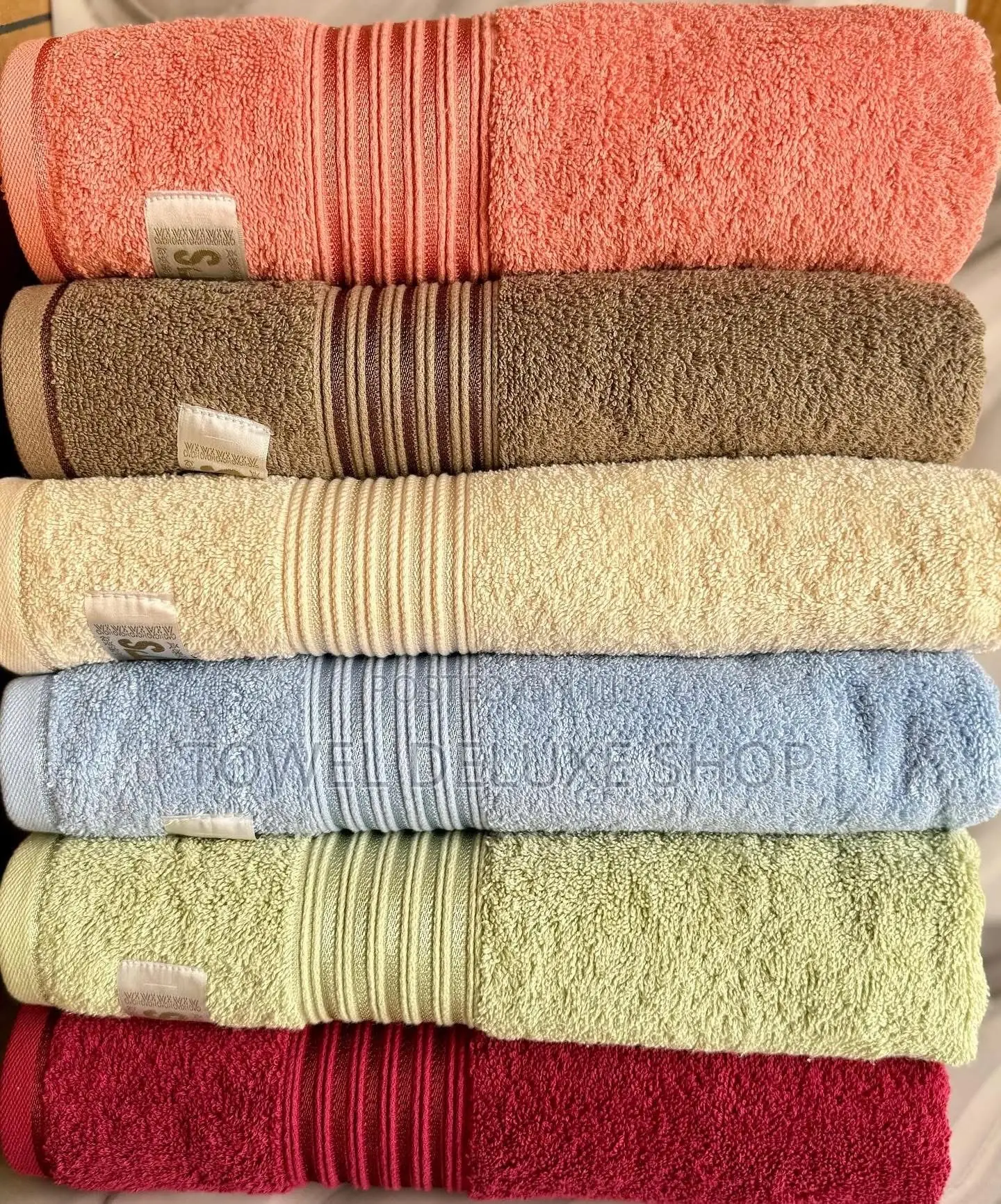 Luxury Cotton Bath Towels Thick, Soft,Absorbent - Large Size