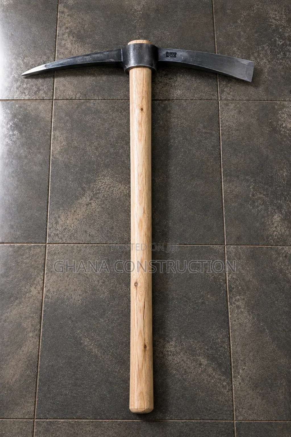 Heavy Duty Pickaxe With Wooden Handle for Farming Mining Axe