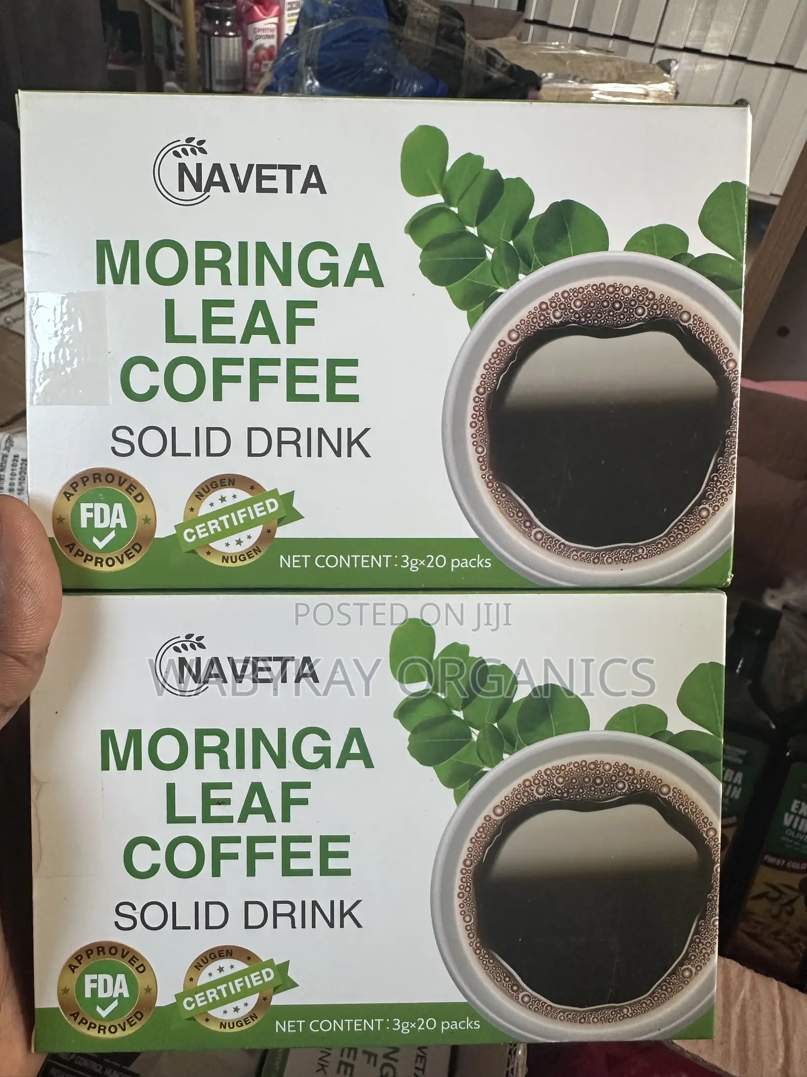 Celery With Honey and Moringa Coffee
