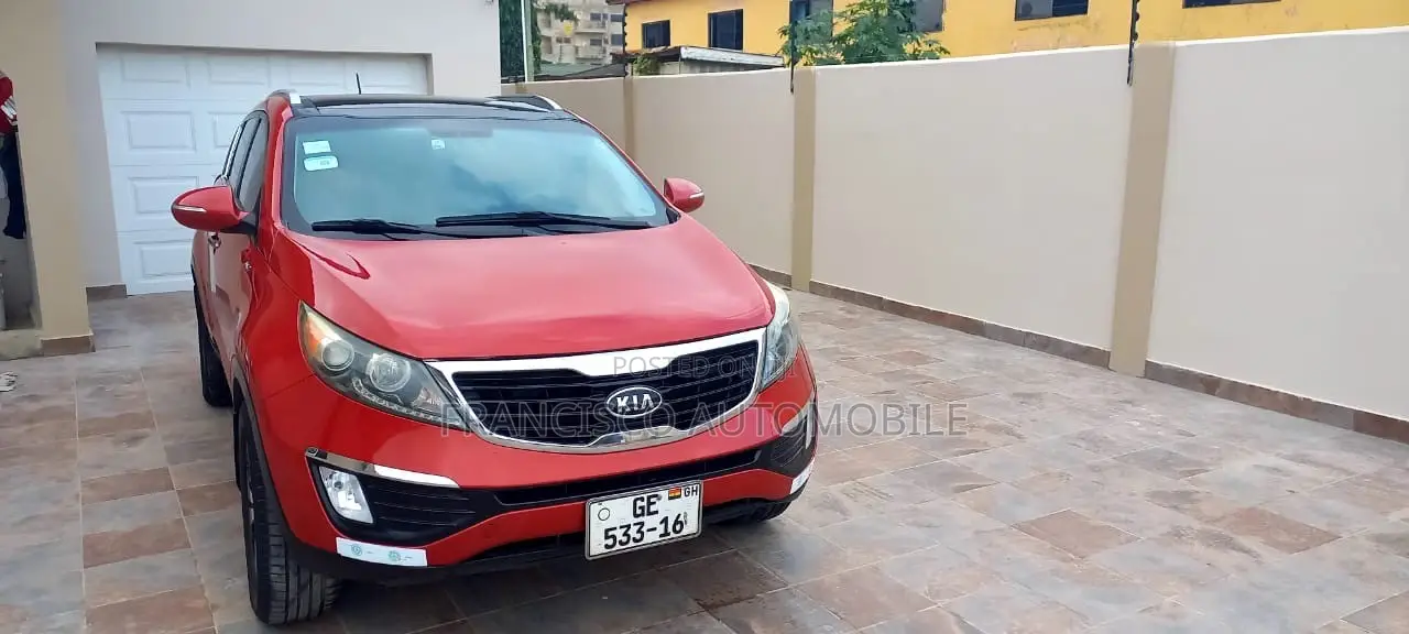 Kia Sportage SX 4dr SUV AWD (2.0L 4cyl Turbo 6A) 2016 Red