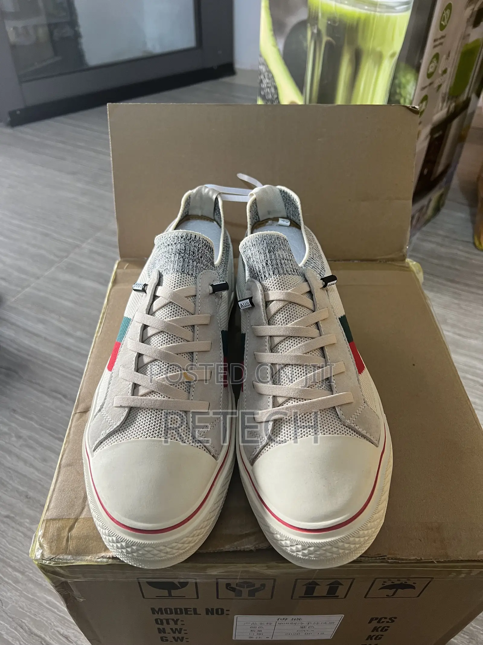Men's British Wind Flying Woven Breathable Board Casual Shoes