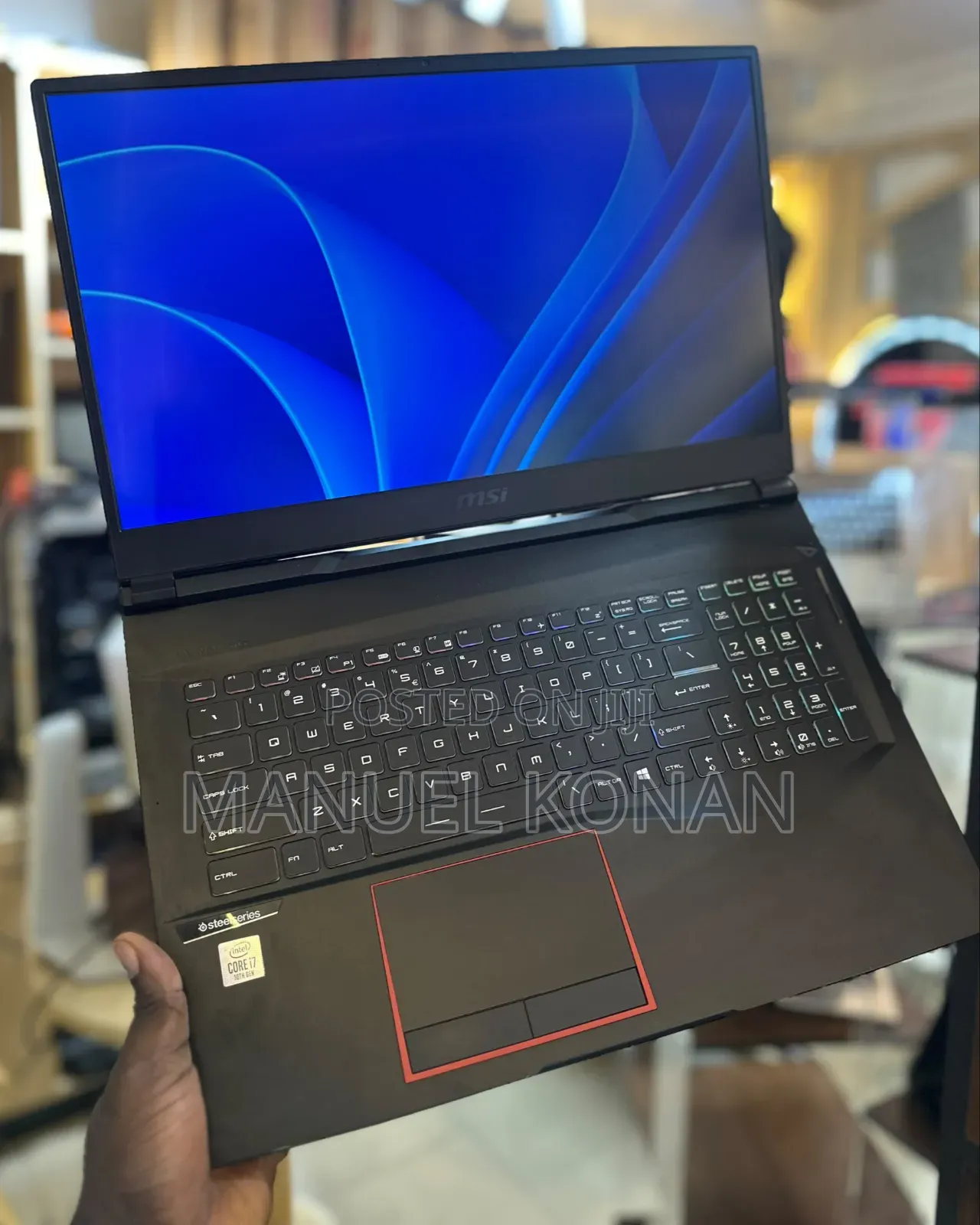 New Laptop MSI 16GB Intel Core i7 SSD 512GB