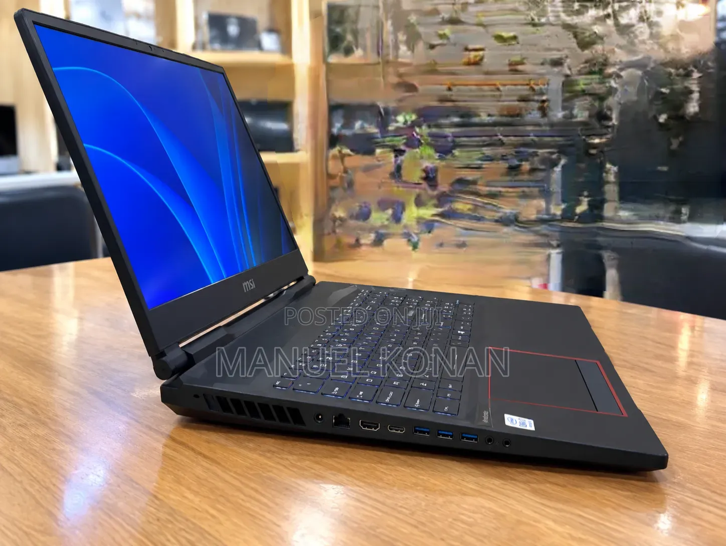 New Laptop MSI 16GB Intel Core i7 SSD 512GB