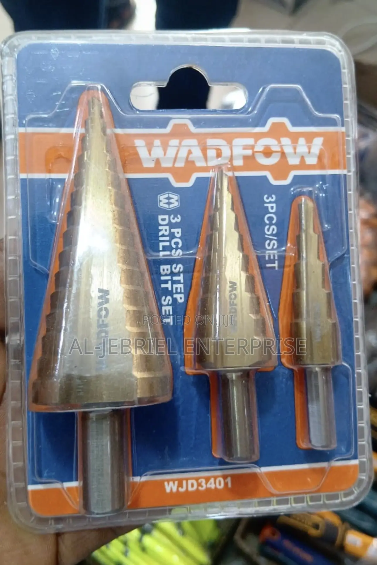 Step Drill Bit Set