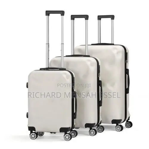 Size 28 3-Set Plastic Traveling Luggage