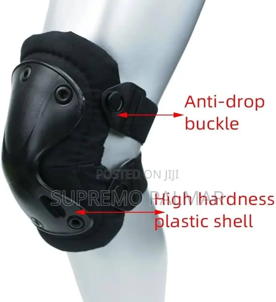 Elbow and Knee Pad Set – 4-Piece Protective Pads for Cycling...