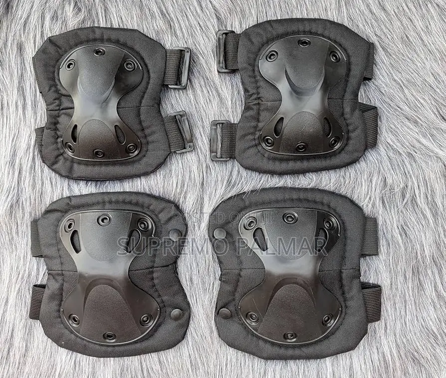 Elbow and Knee Pad Set – 4-Piece Protective Pads for Cycling...