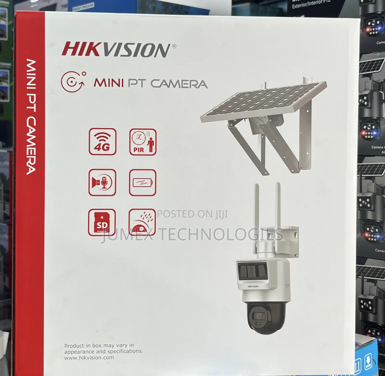 Hikvision 4g Mini Pt Solar Camera With Motion Detection Single Lens