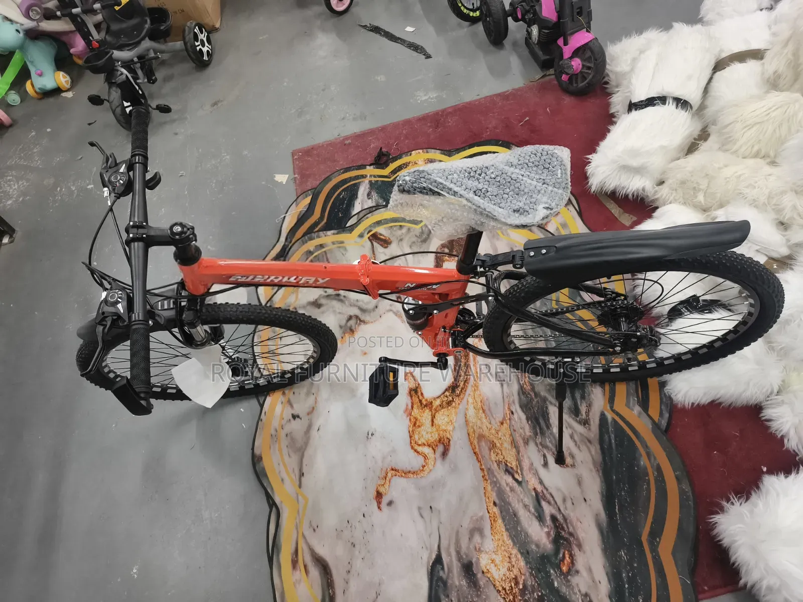 26-Inch Foldable Mountain Bike With Dual Suspension and Disc Brakes.