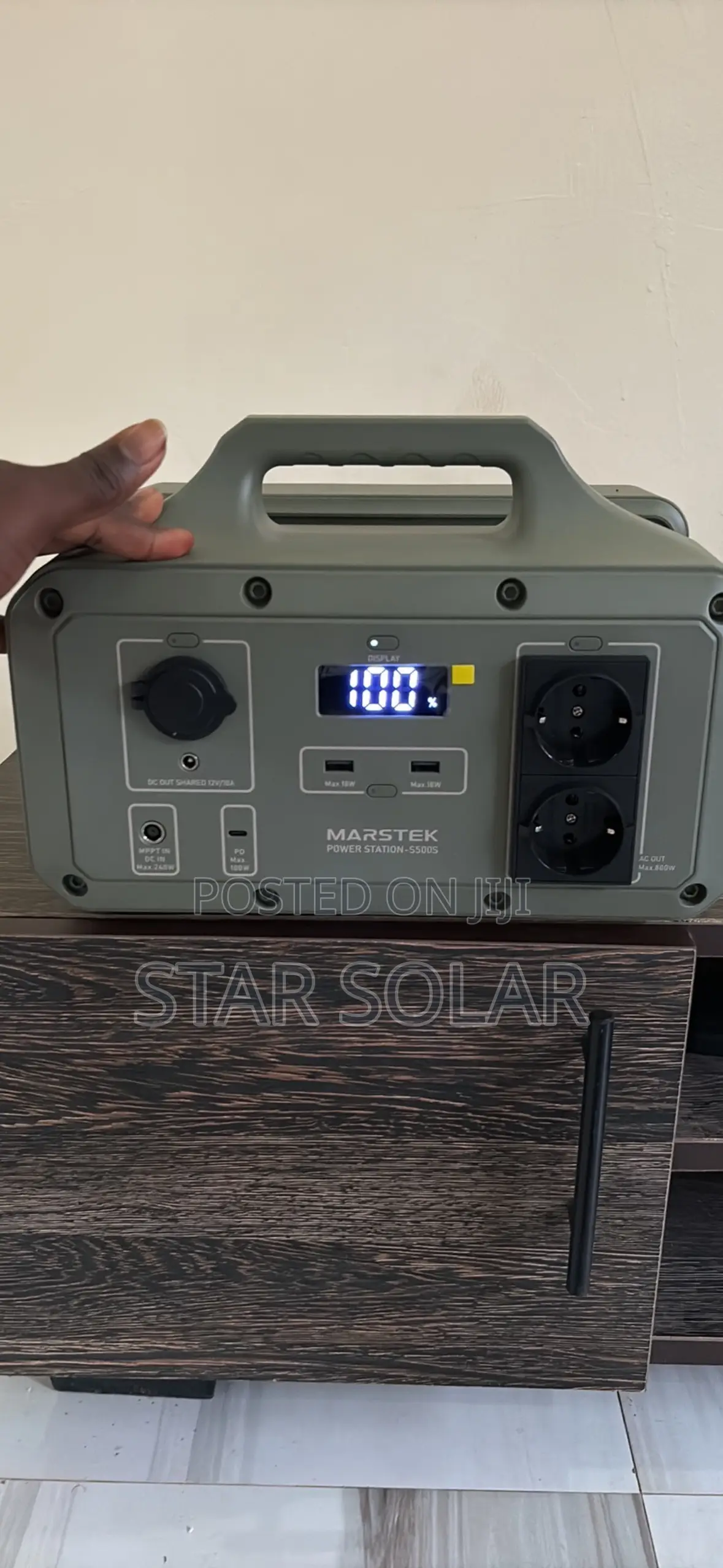 Marstek 500w Solar Power Station / Solar Generator