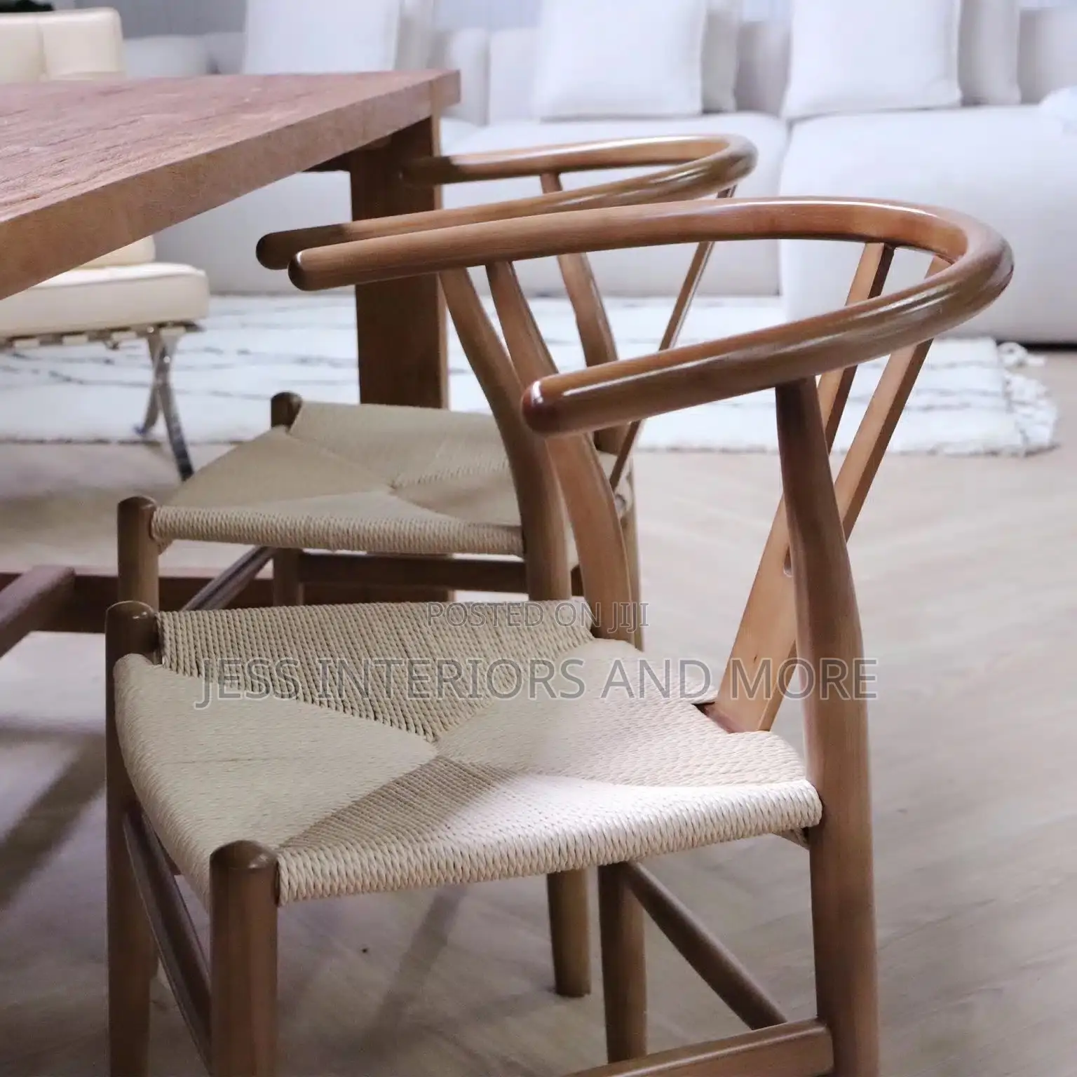 Dining Chairs (Wishbone) Brown