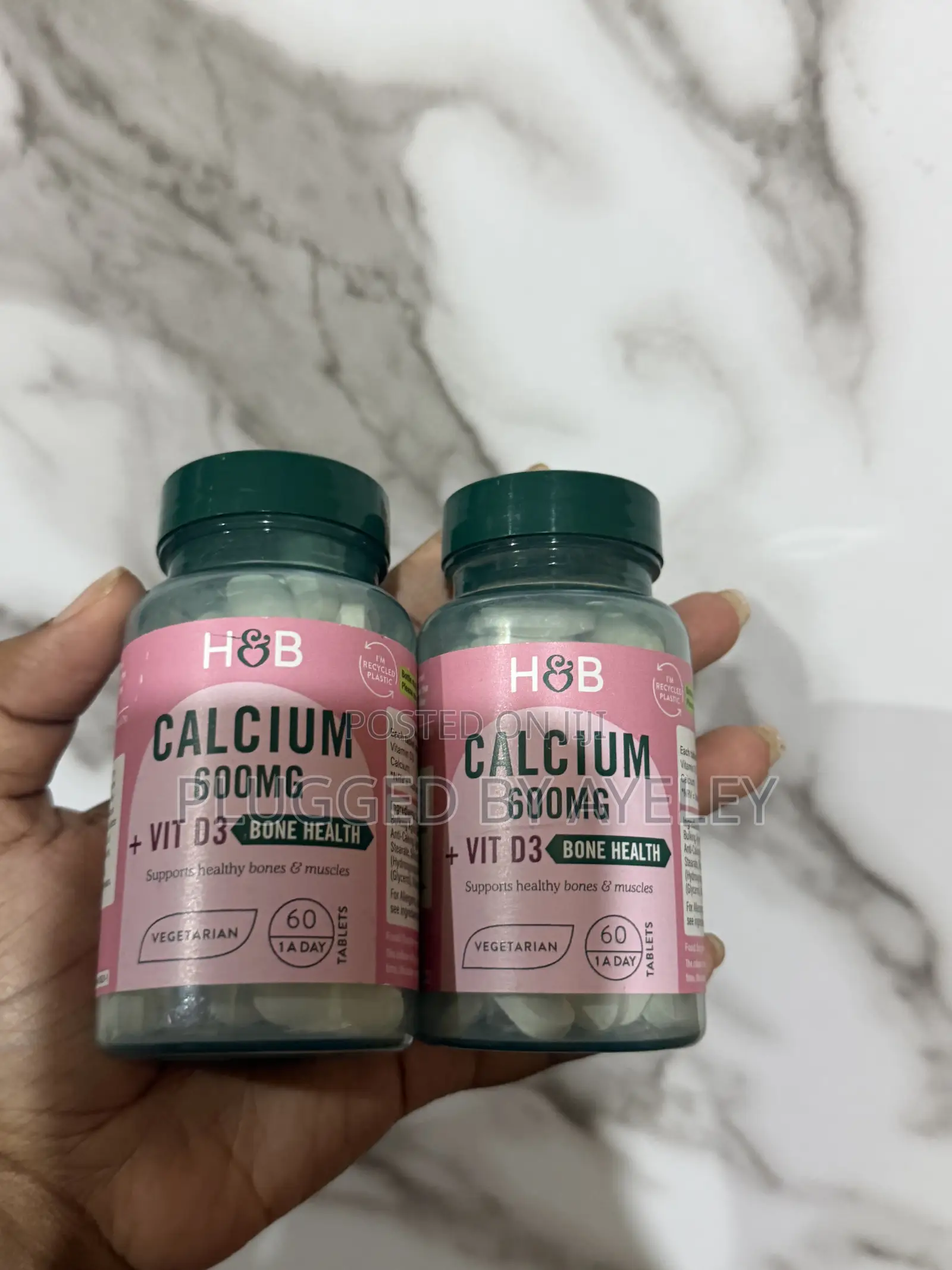 Calcium 600mg + Vit D3 Bone Health 60 Tabs