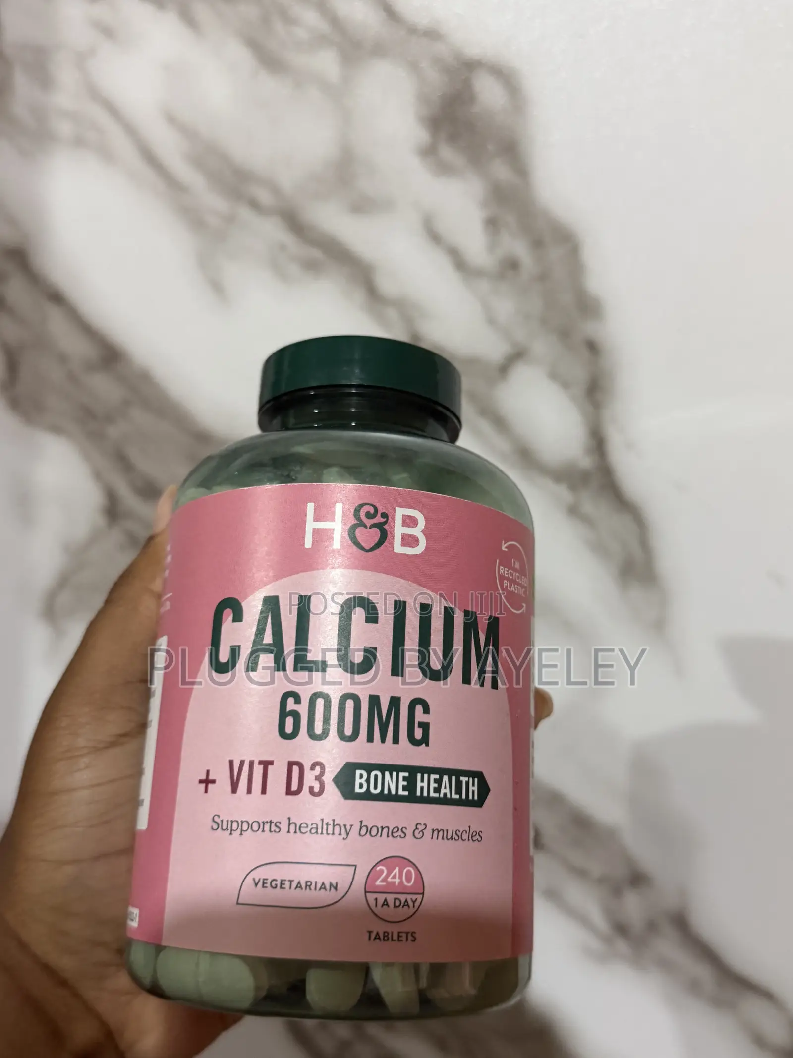 Calcium 600mg + Vit D3 Bone Health 240 Tabs