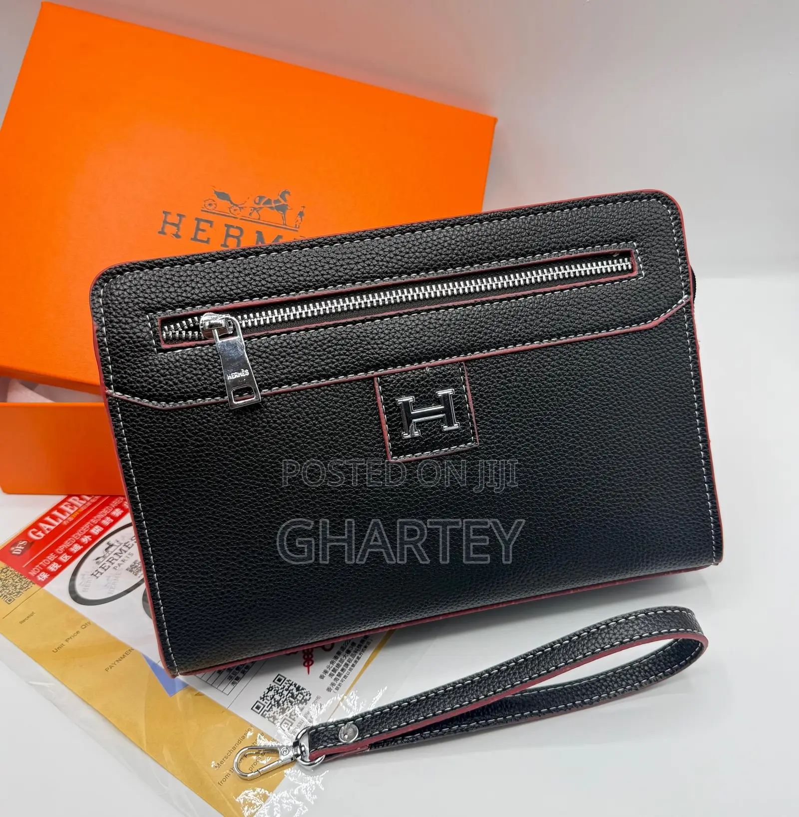 Hermès-Style Luxury Leather Handbag – Elegant Sophisticated