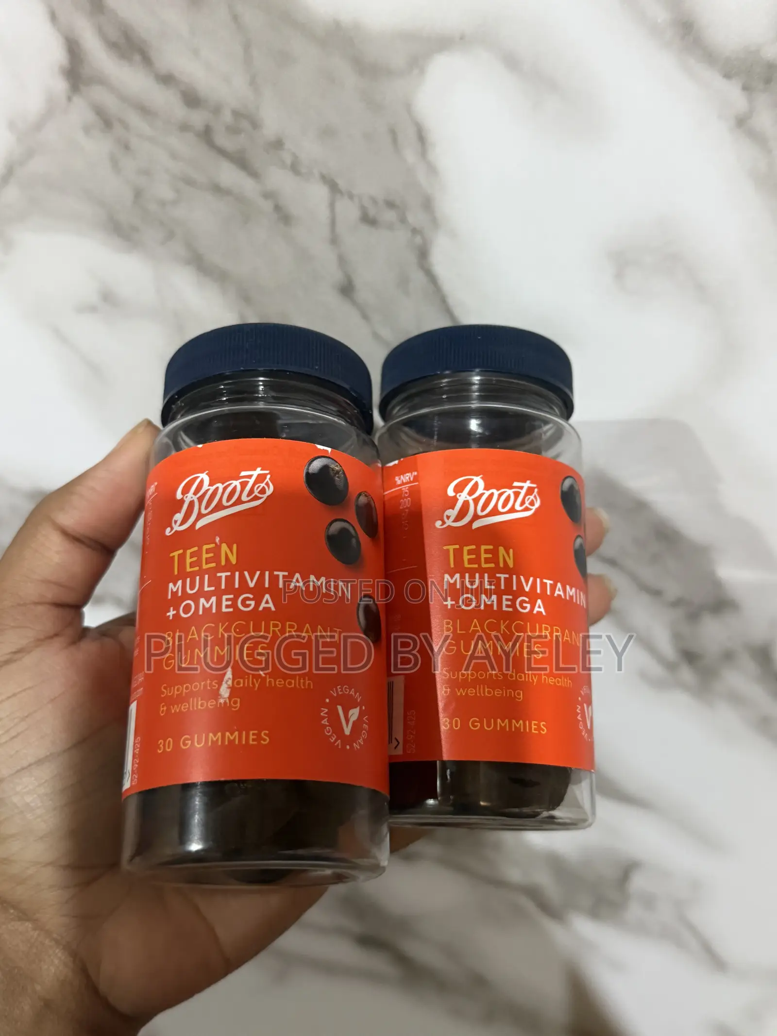 Teen Multivitamin +Omega Blackcurrant Gummies