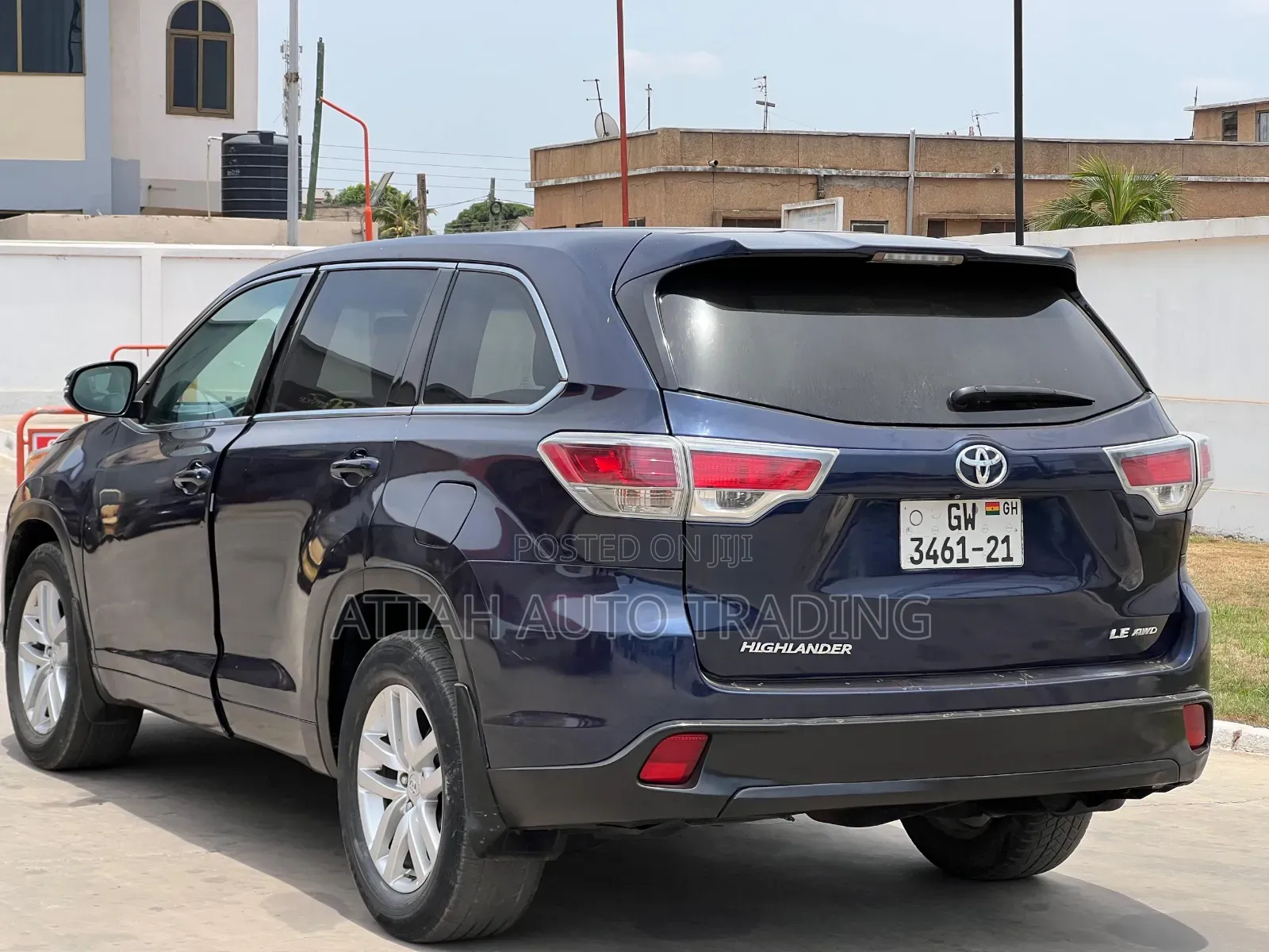 Toyota Highlander 2017 Blue