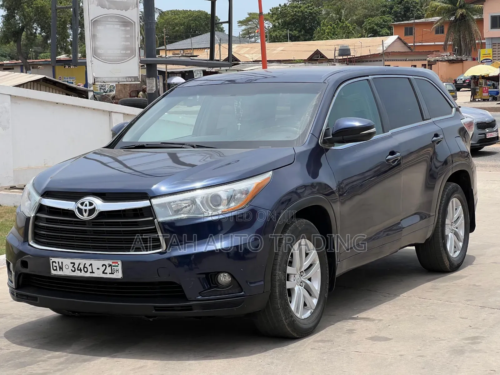 Toyota Highlander 2017 Blue