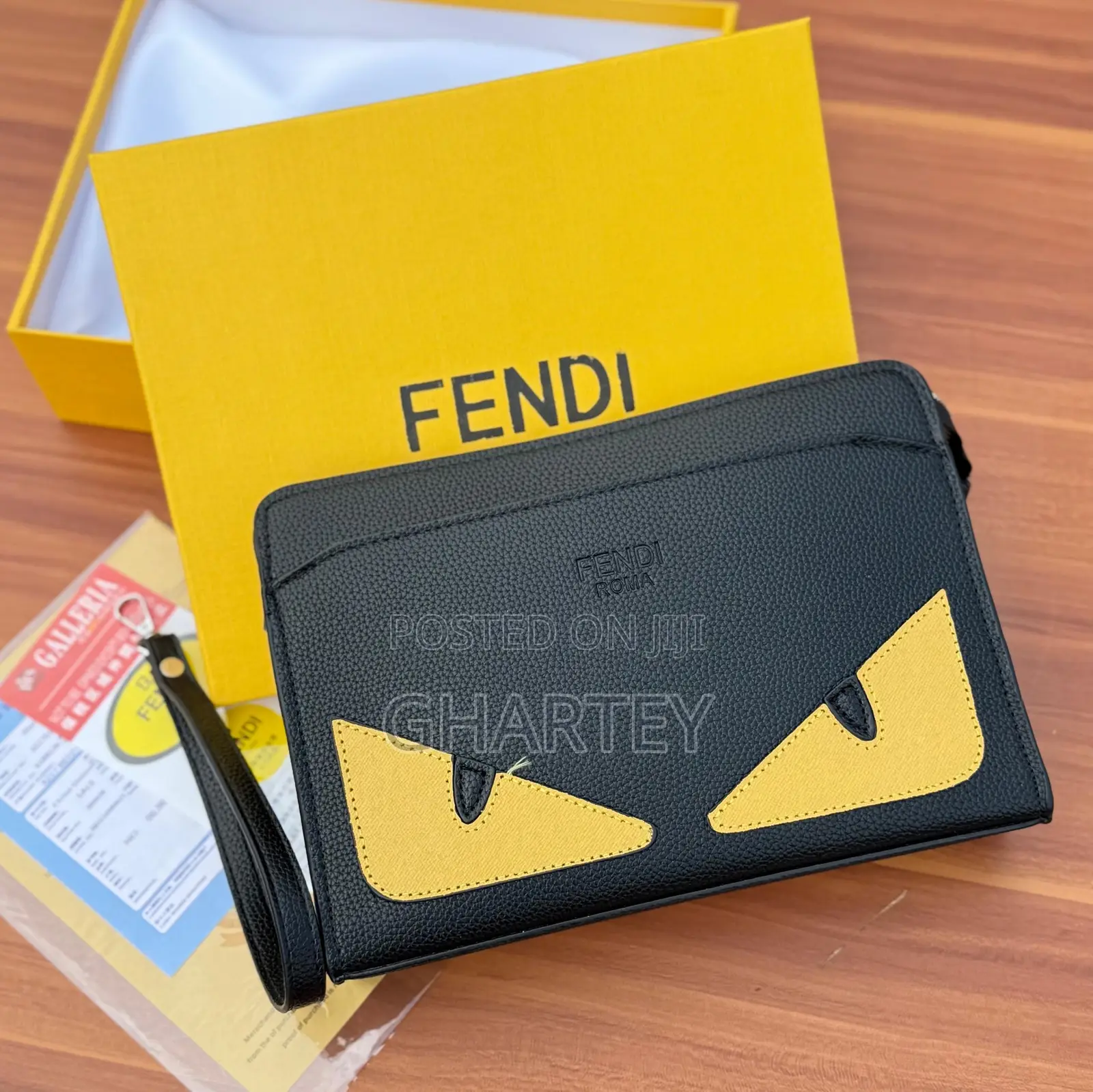 High Quality Leather Men’s Handbag - Available in Different Brands