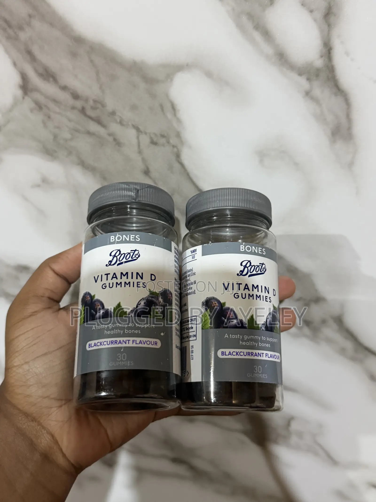 Vitamin D Gummies Blackcurrant Flavour 30