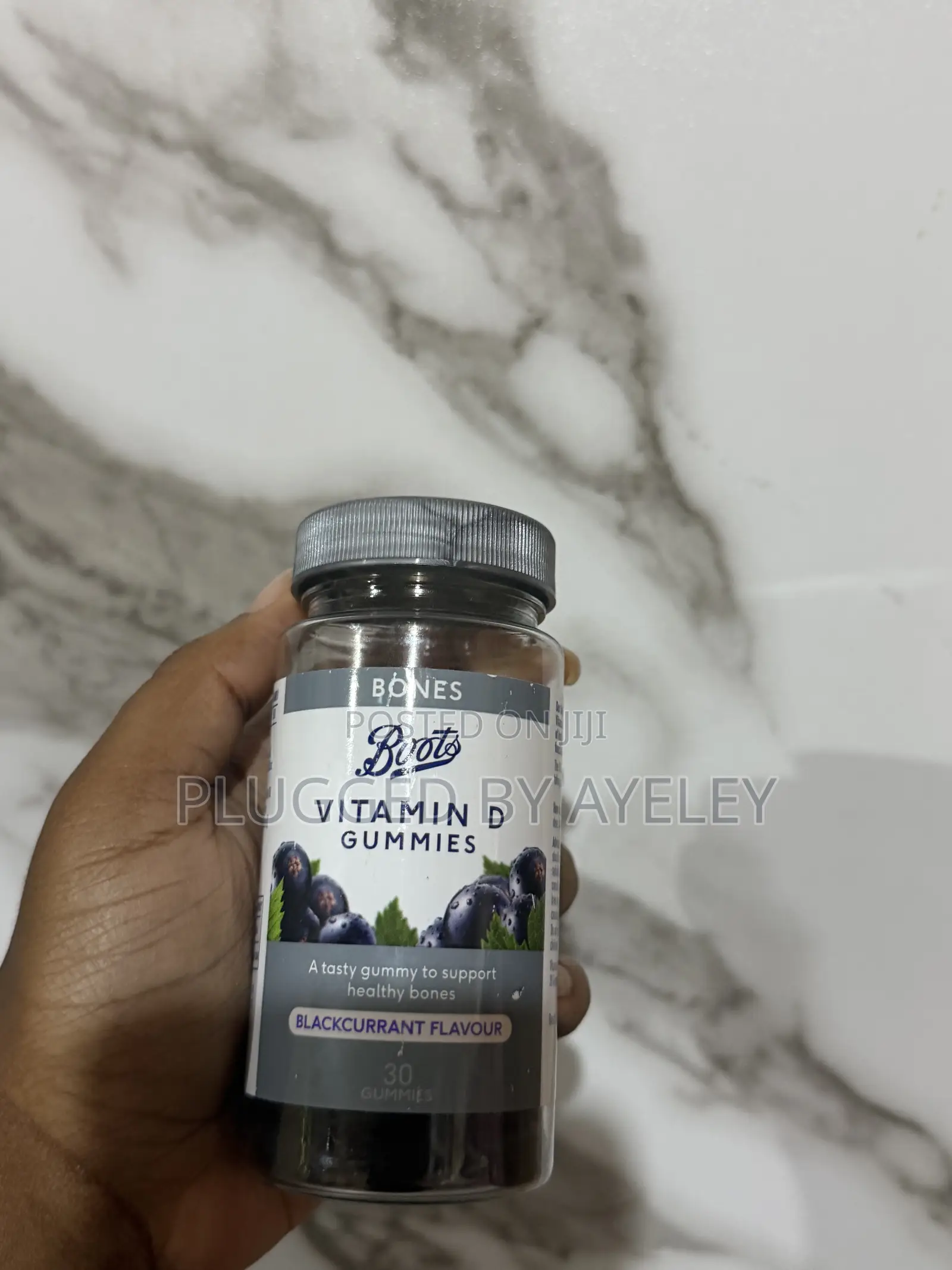 Vitamin D Gummies Blackcurrant Flavour 30