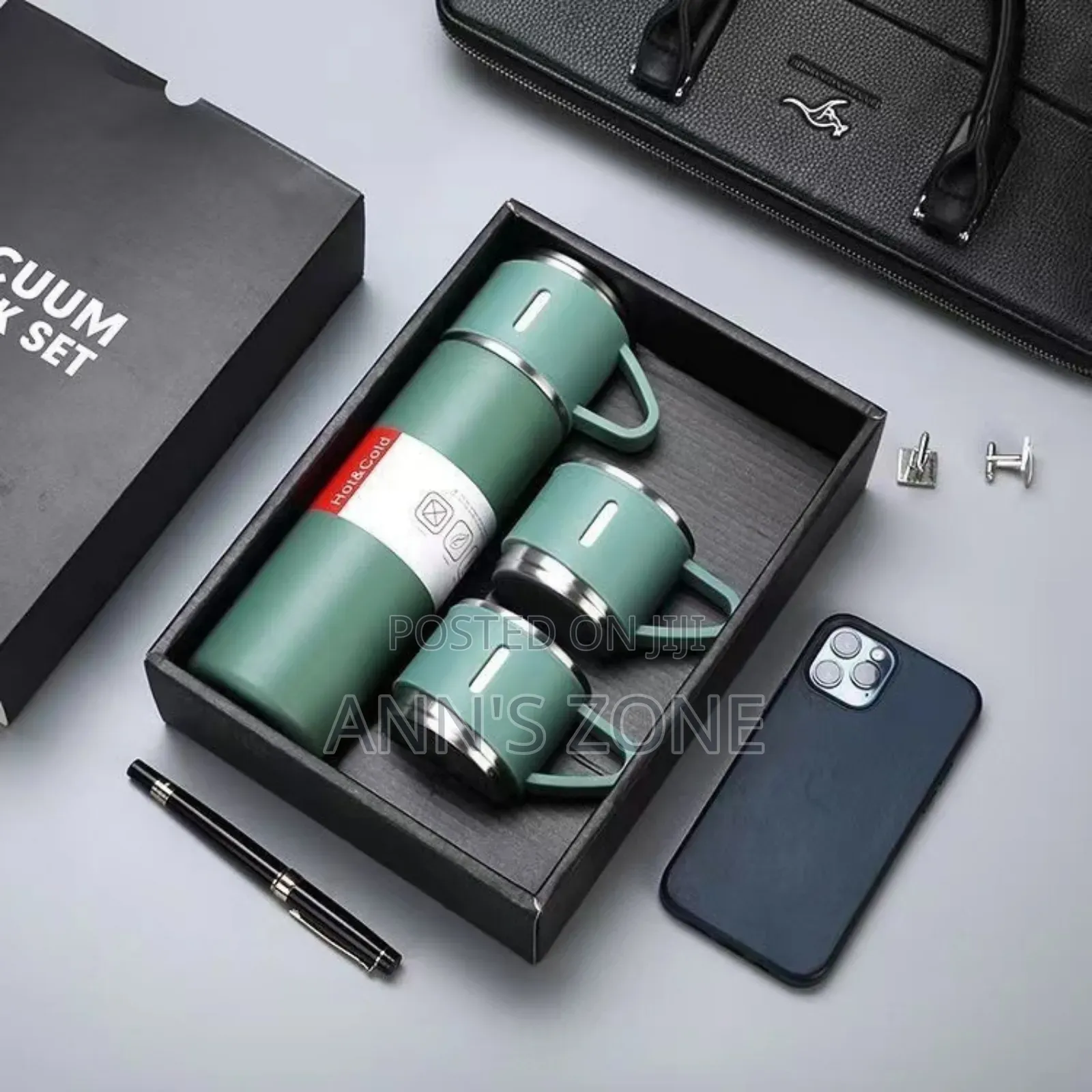 Premium 3 in 1 Vacuum Flask