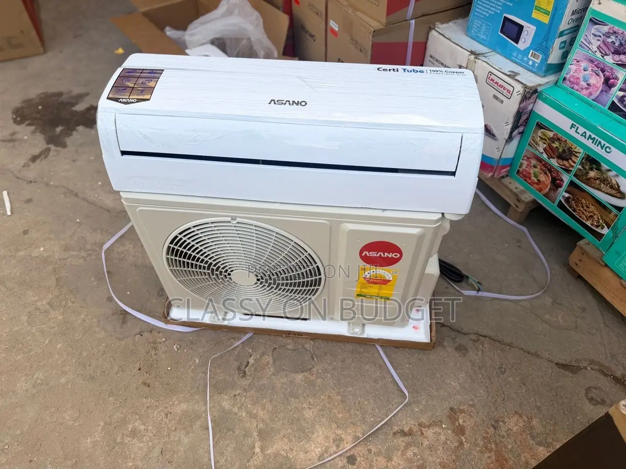 1.5hp Air Conditioner- Pearl/ Asano