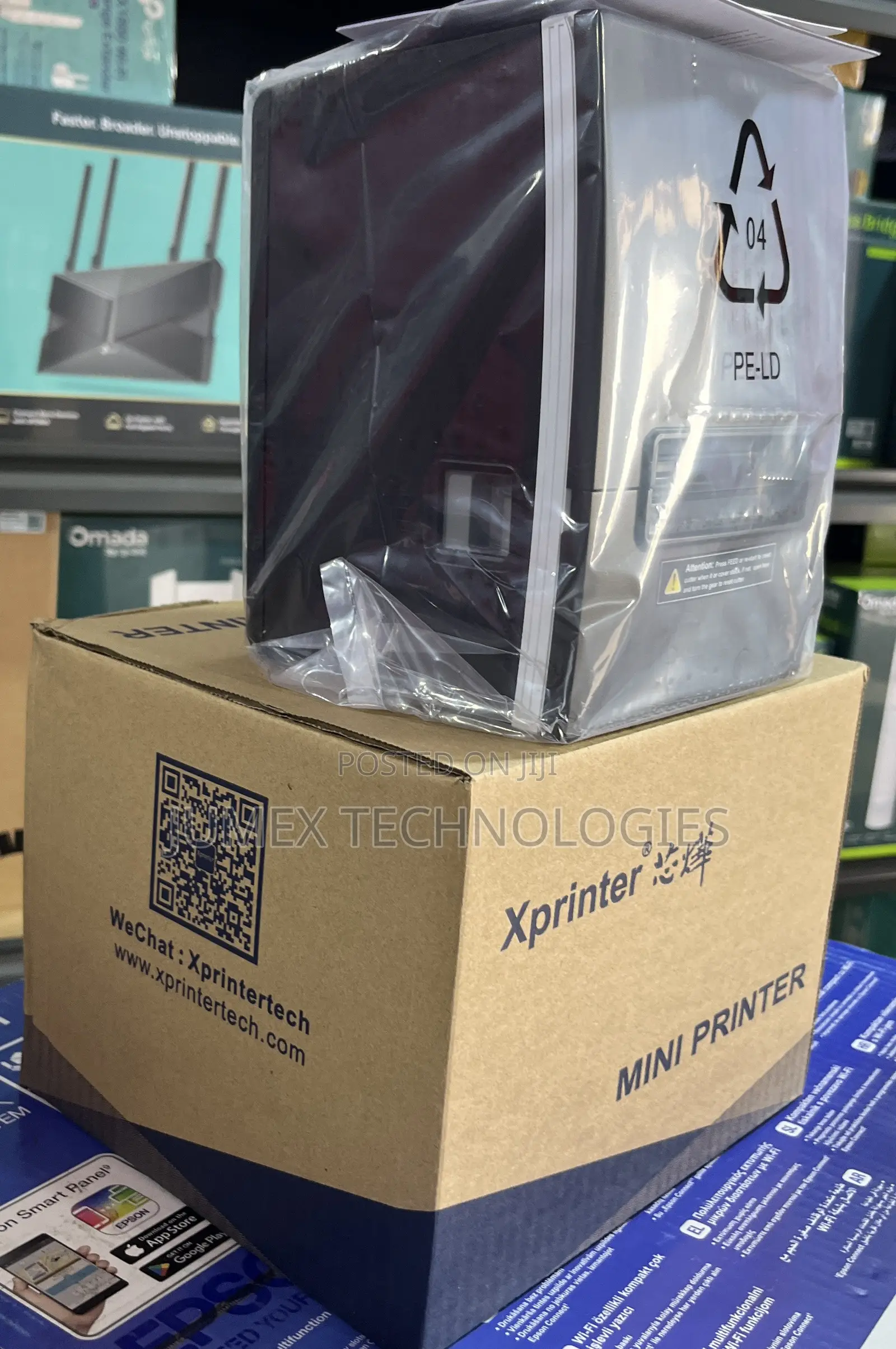 Xprinter E200l Receipt Mini Printer 80 X 80 Mm