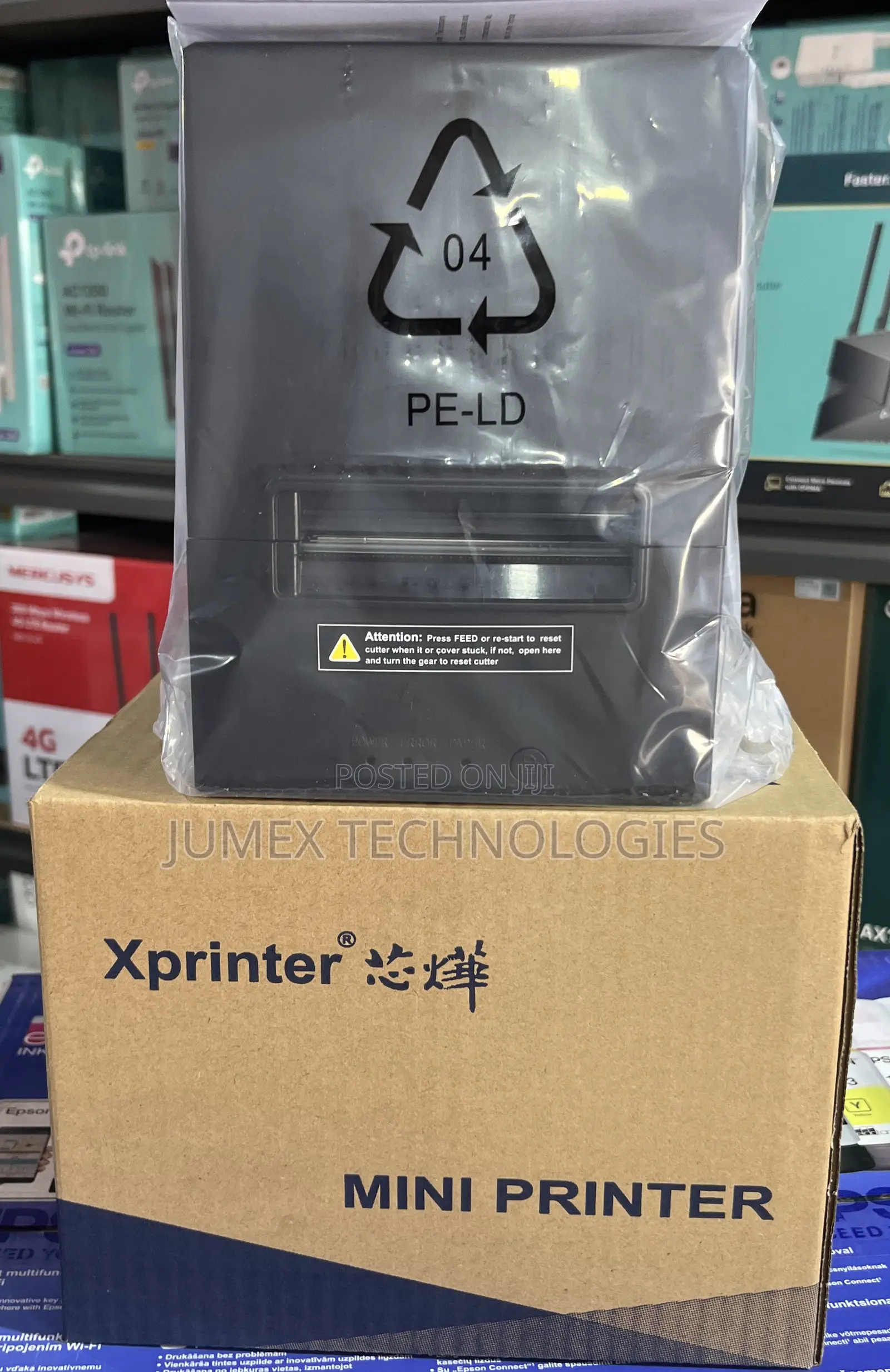 Xprinter E200l Receipt Mini Printer 80 X 80 Mm