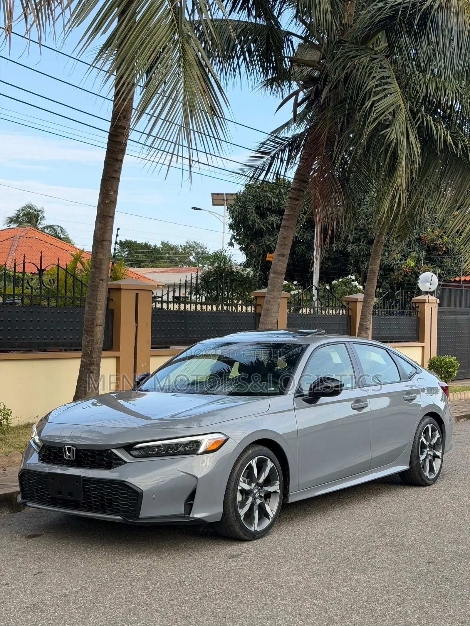 New Honda Civic Sport Touring Hybrid Sedan 2026 Gray