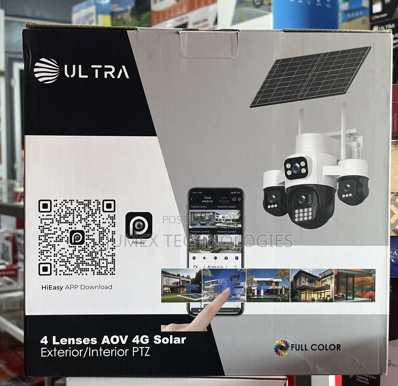 4lens Solar 4g (Sim) Aov Camera Full Color With Audio Pt