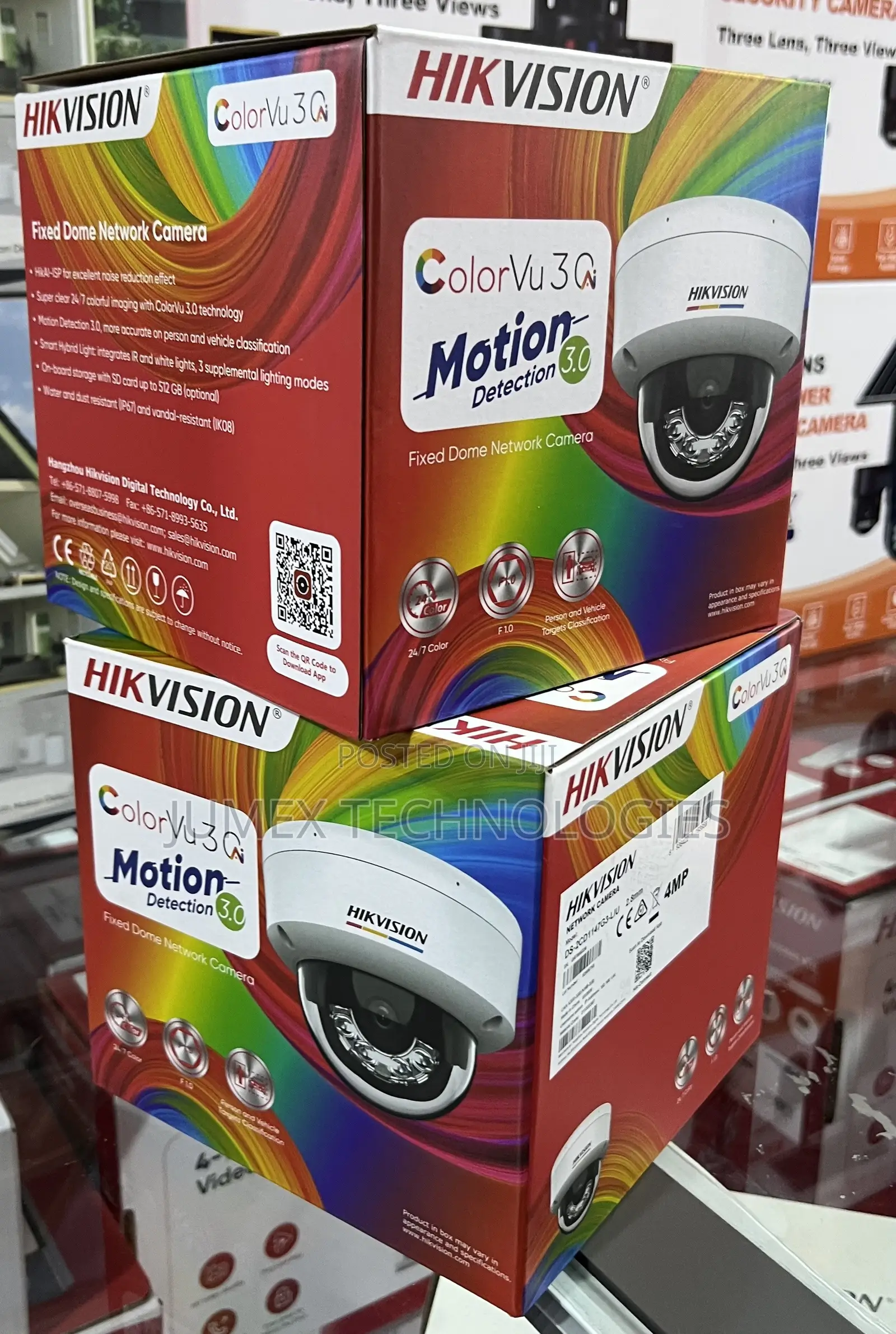 Hikvision 4mp Ip Camera Colorvu 3.0 Ds-2cd1147g3-Liu Dome