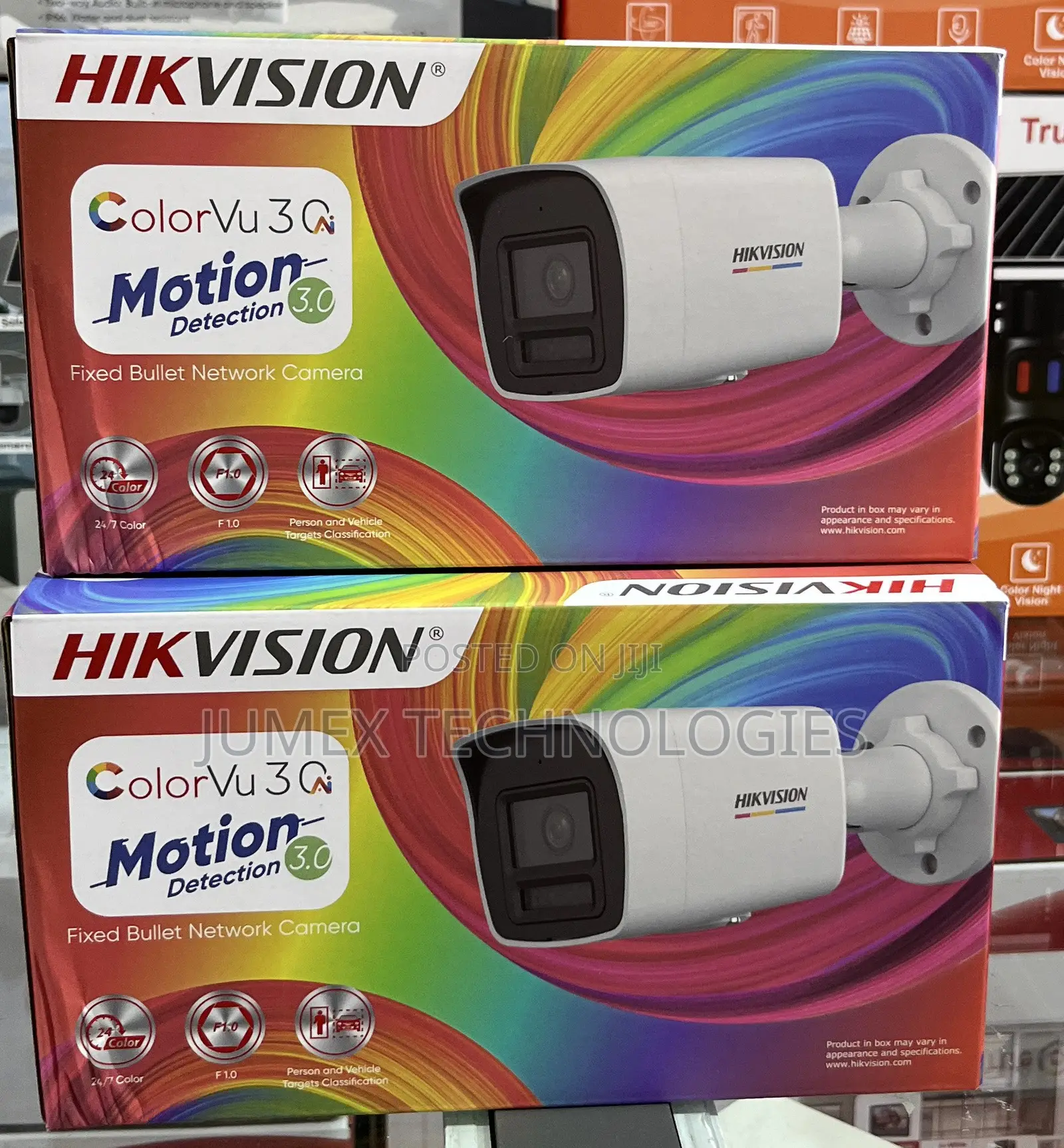 HIKVISION DS-2CD1047G3-LIU 4MP ColorVu 3.0 Fixed Bullet Network Camera