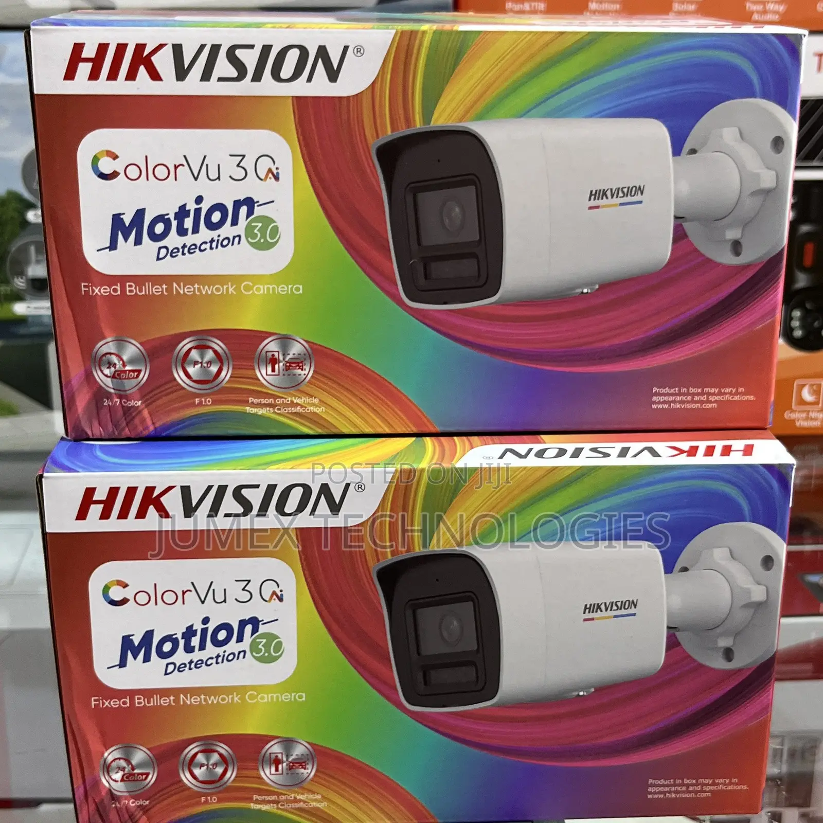 HIKVISION DS-2CD1047G3-LIU 4MP ColorVu 3.0 Fixed Bullet Network Camera