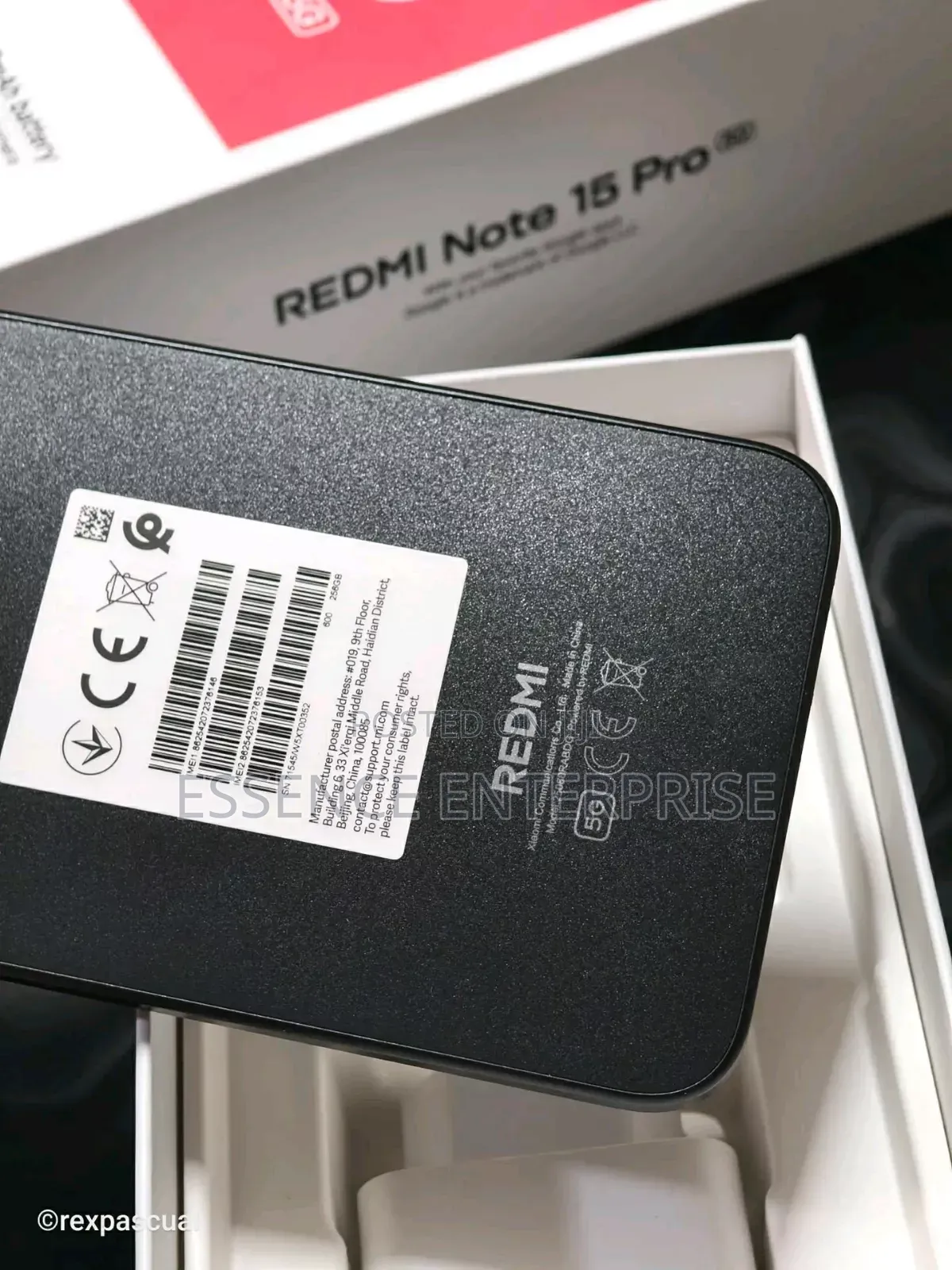 New Xiaomi Redmi Note 15 Pro 256 GB Black