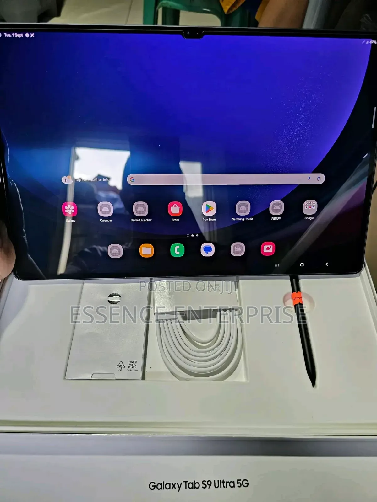 New Samsung Galaxy Tab S9 Ultra 256 GB Black