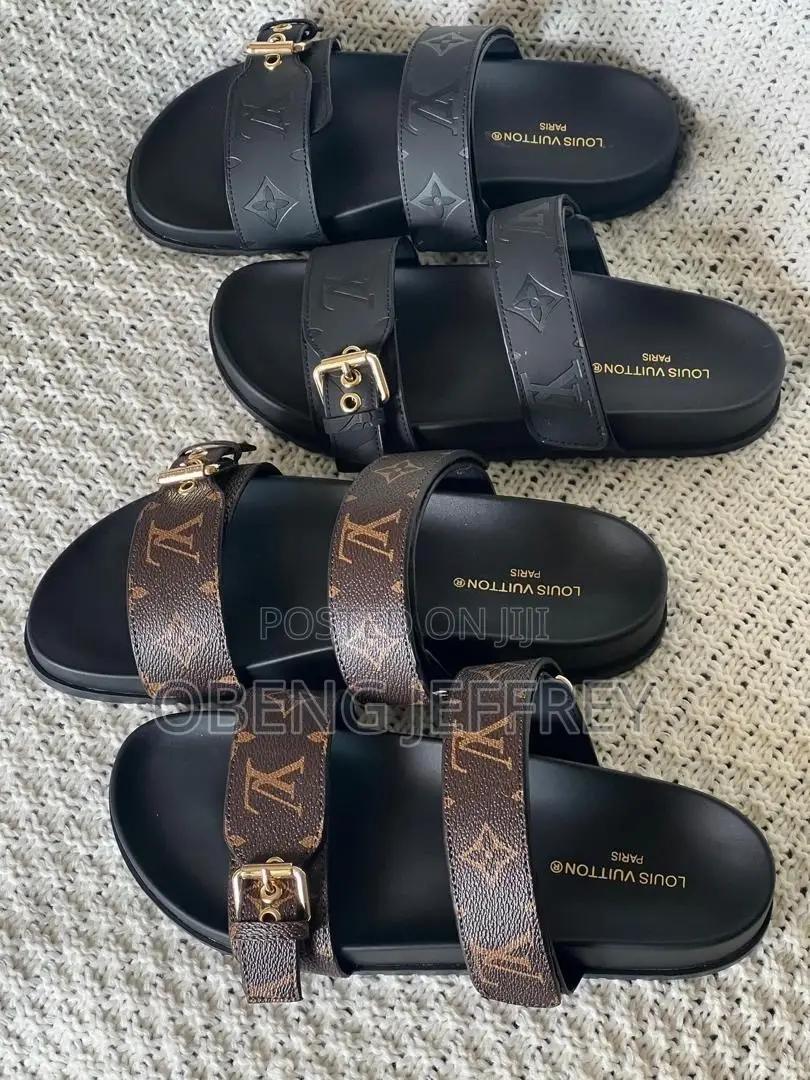 Original Louis Vuitton Ladies Slippers in Colours