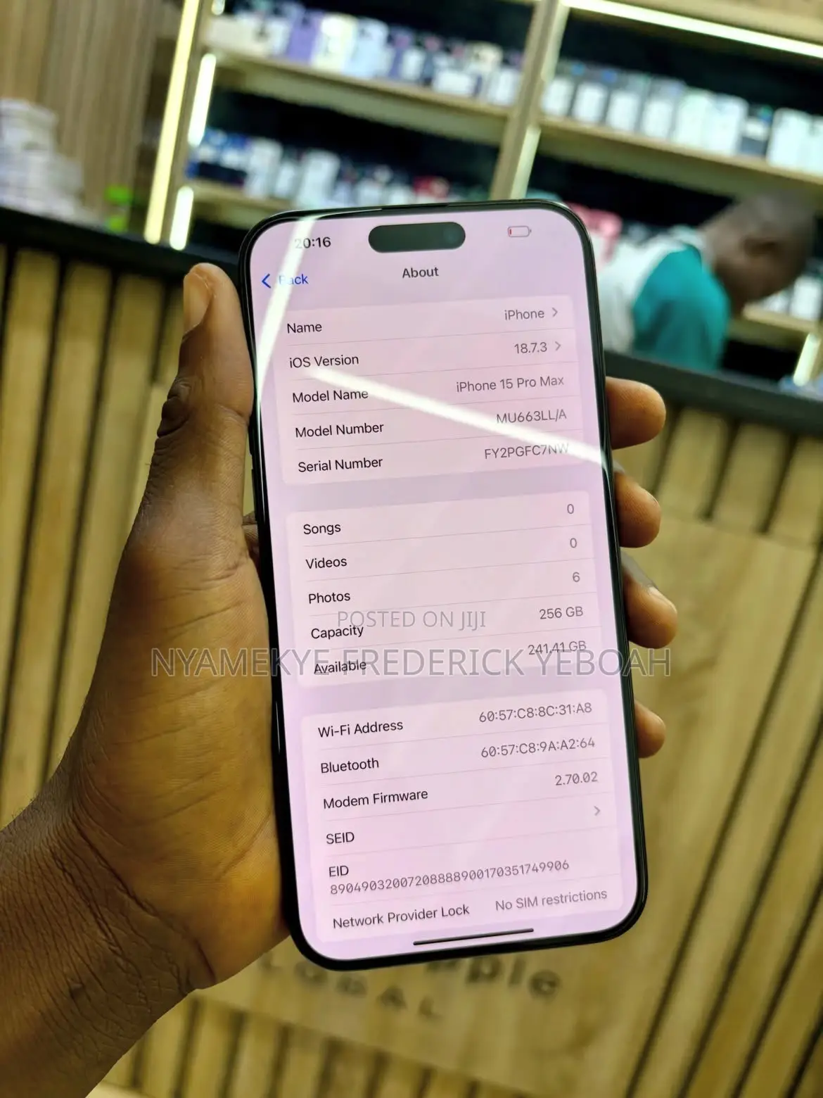Apple iPhone 15 Pro Max 256 GB Black