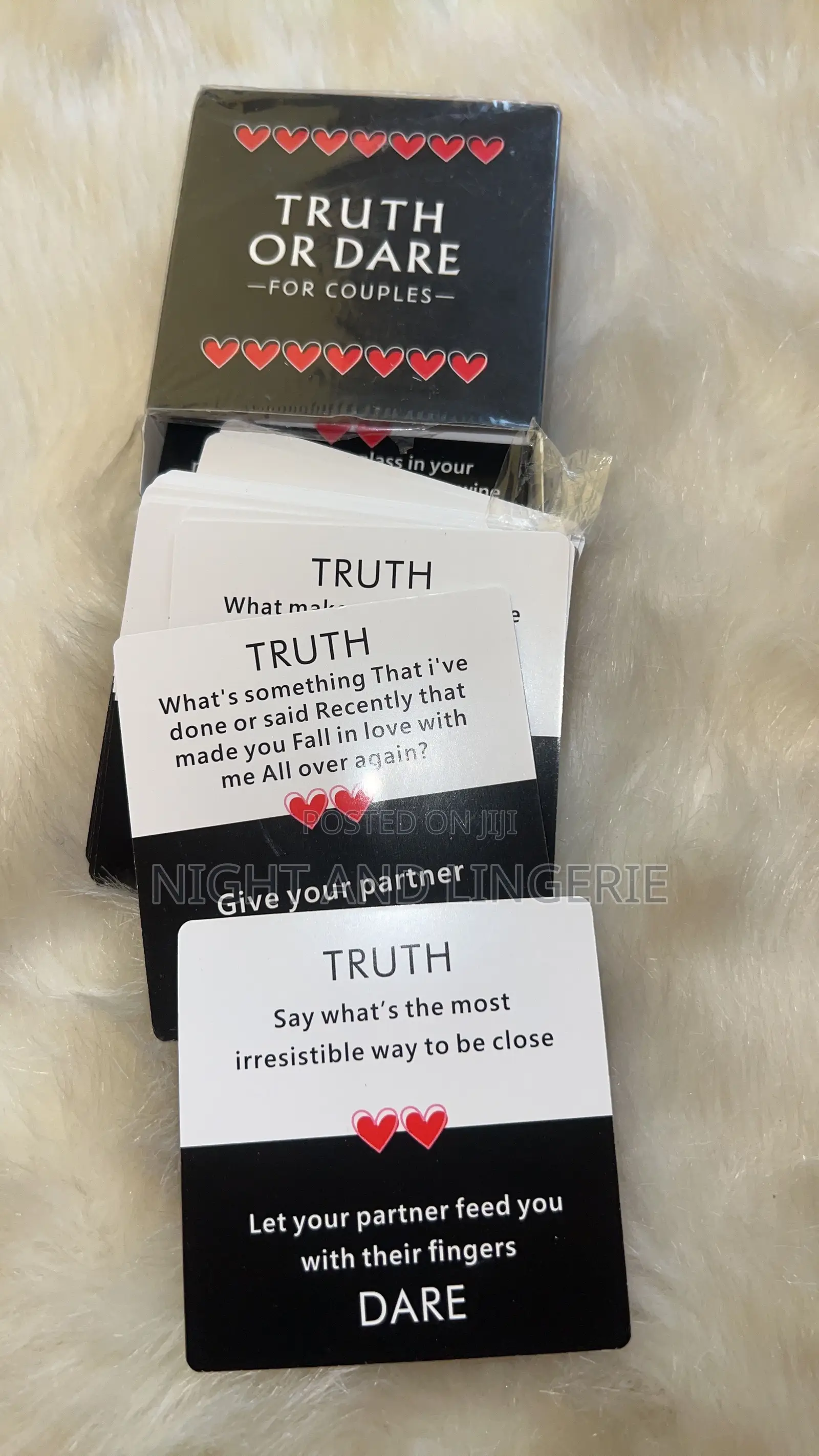 Truth or Dare Card Game