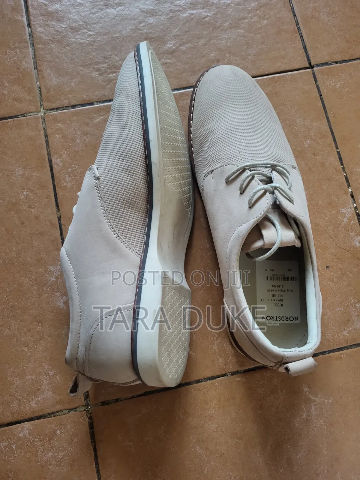 Men's Casual Beige Shoe
