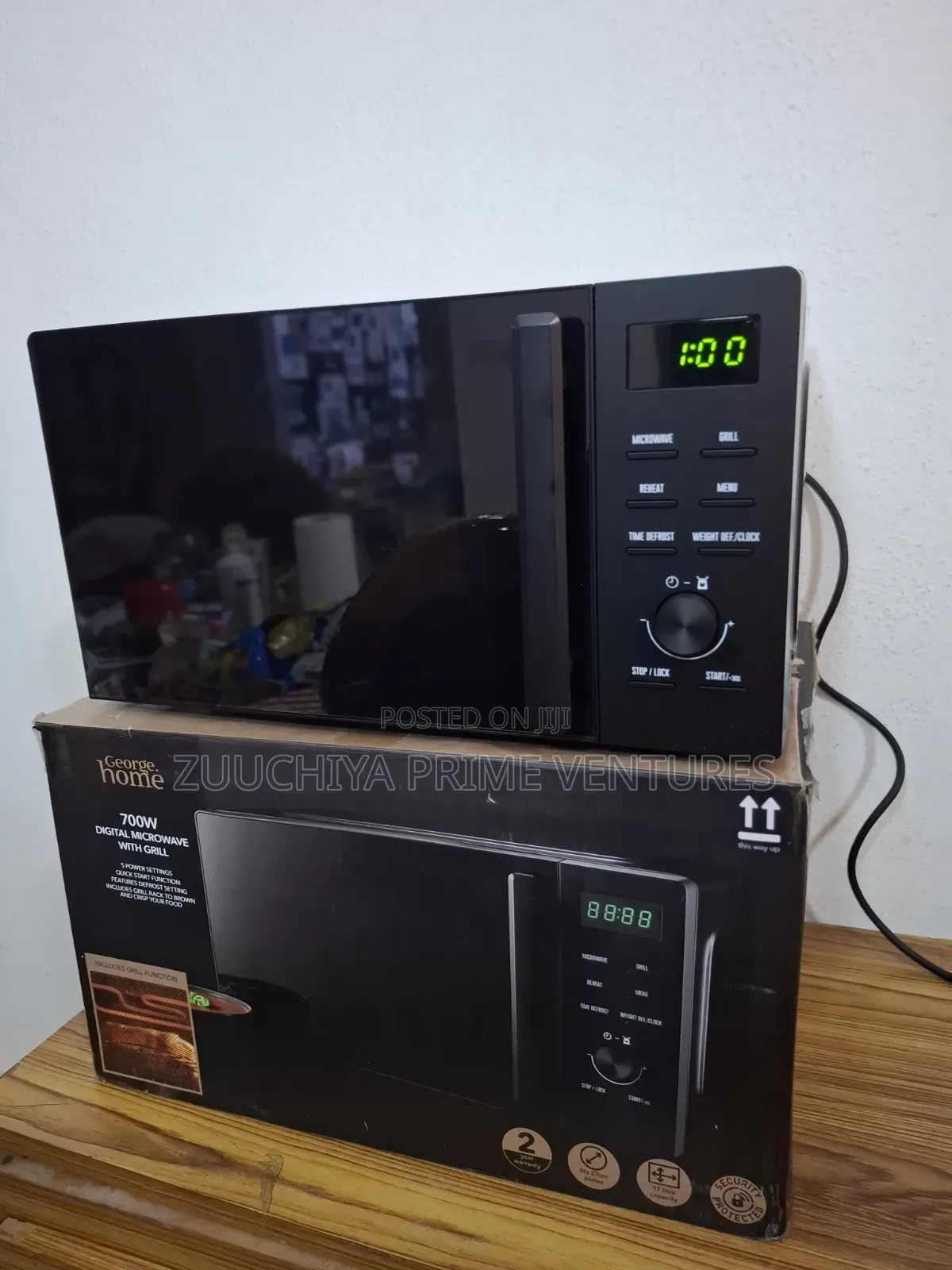 George Home 17.L Digital Microwave With Grill From UK 