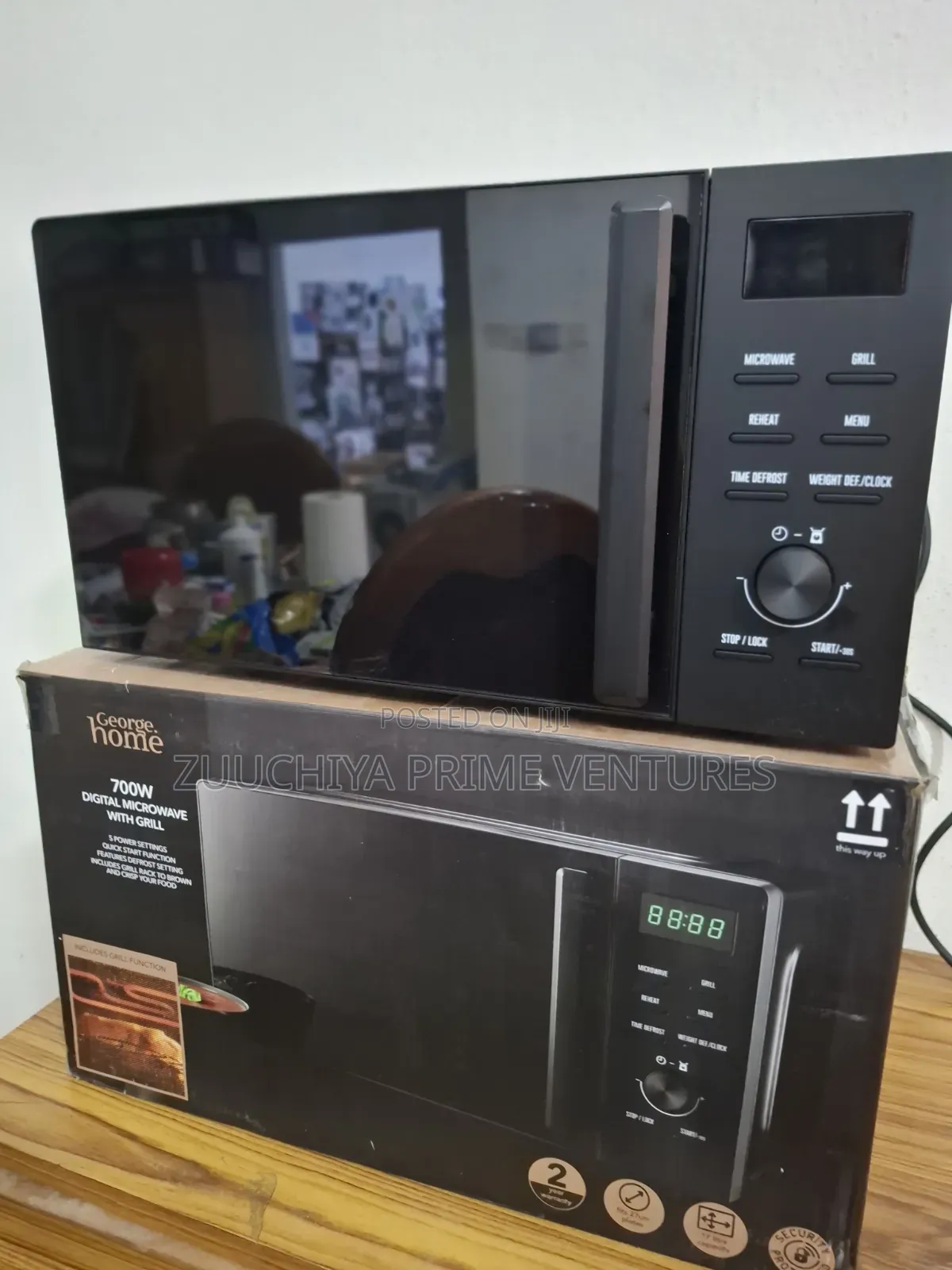George Home 17.L Digital Microwave With Grill From UK 